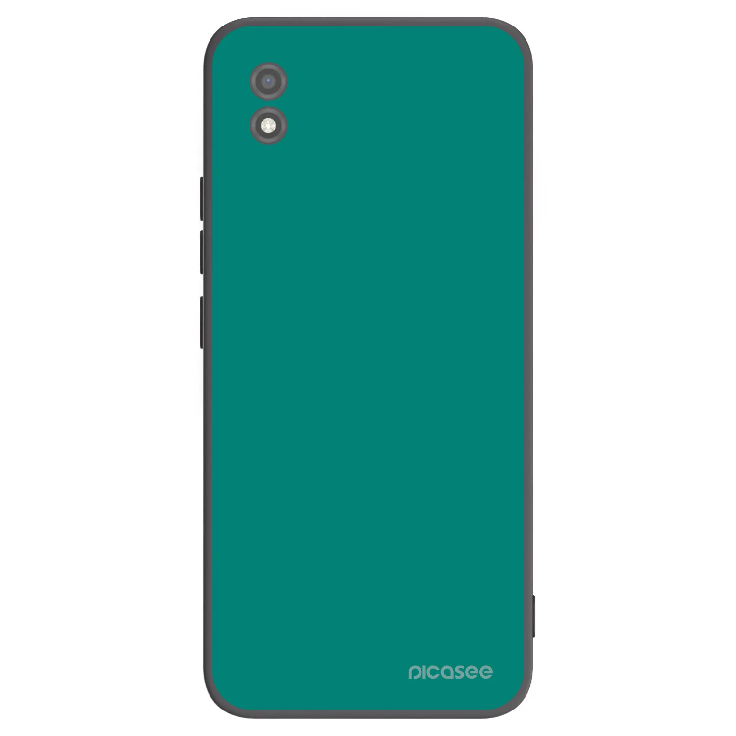 Picasee fekete szilikon tok az alábbi mobiltelefonokra Realme C11 (2021) - Emerald Mist