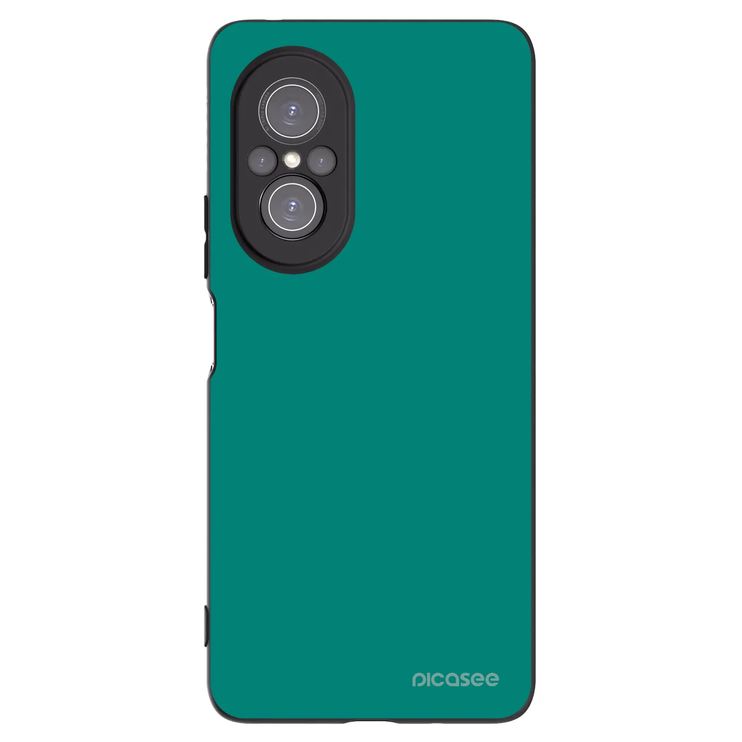 Picasee fekete szilikon tok az alábbi mobiltelefonokra Huawei Nova 9 SE - Emerald Mist