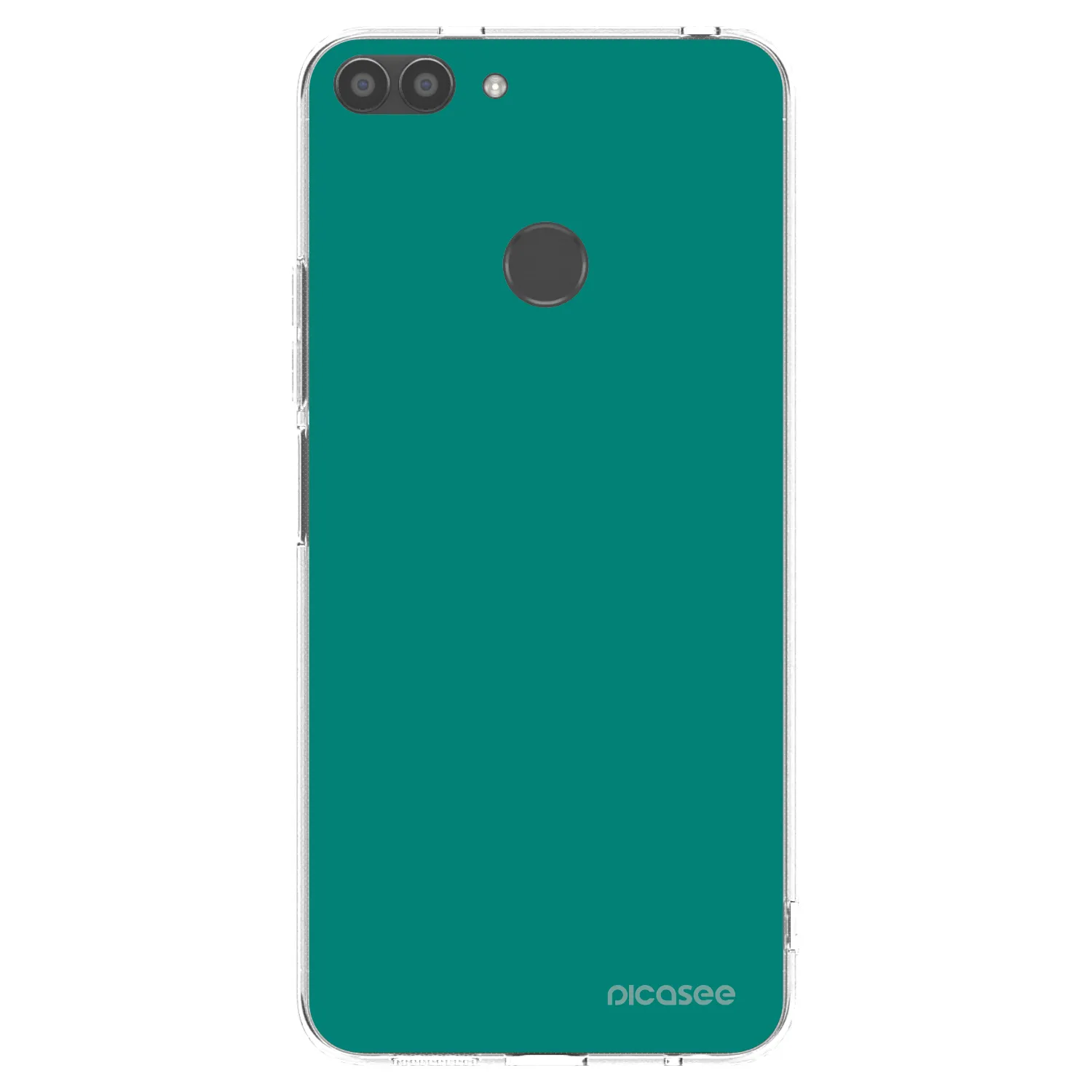 Picasee átlátszó szilikon tok az alábbi mobiltelefonokra Huawei P Smart - Emerald Mist