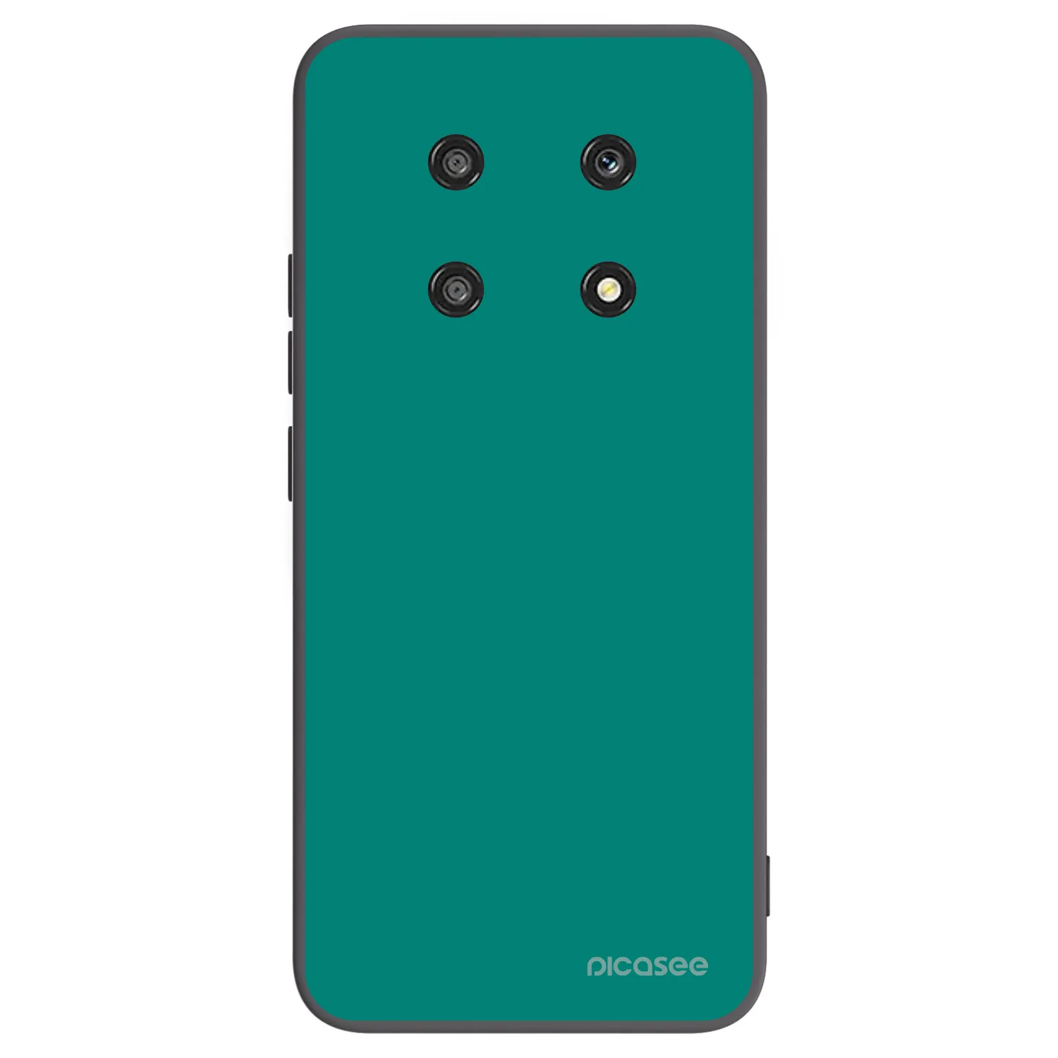 Picasee fekete szilikon tok az alábbi mobiltelefonokra Honor Magic4 Lite 5G - Emerald Mist