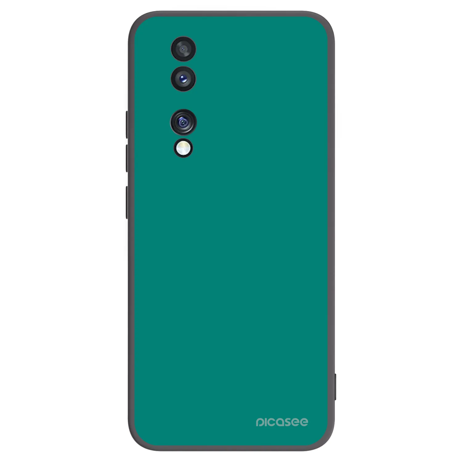 Picasee fekete szilikon tok az alábbi mobiltelefonokra Honor 70 - Emerald Mist