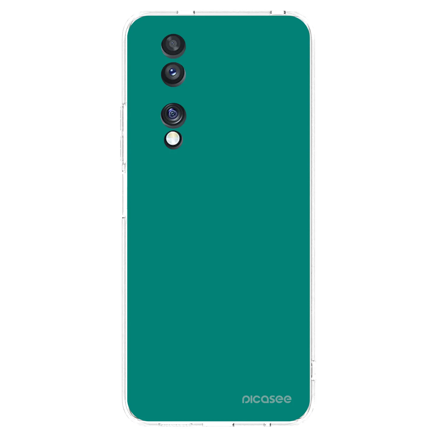 Picasee átlátszó szilikon tok az alábbi mobiltelefonokra Honor 70 - Emerald Mist