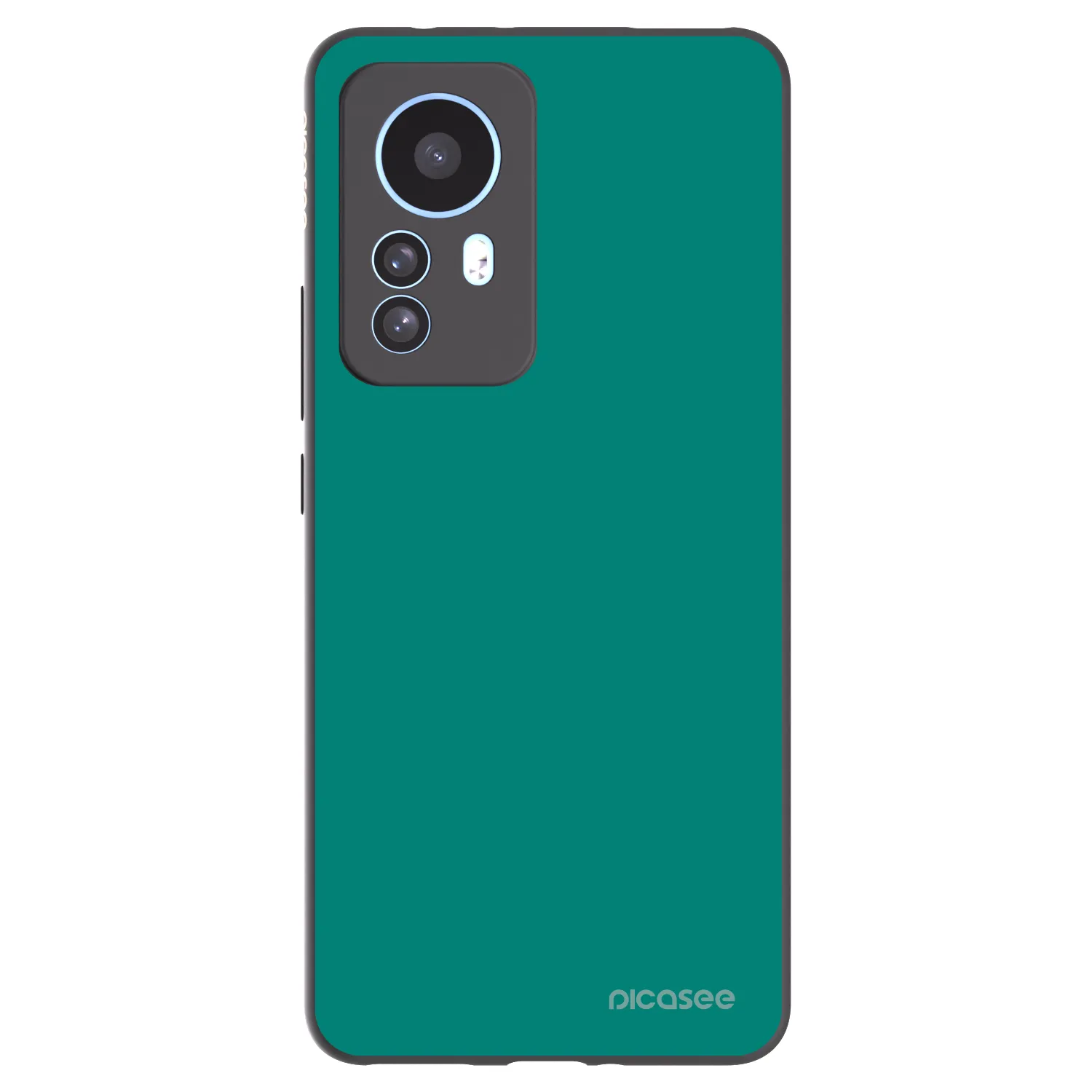 Picasee fekete szilikon tok az alábbi mobiltelefonokra Xiaomi 12T - Emerald Mist