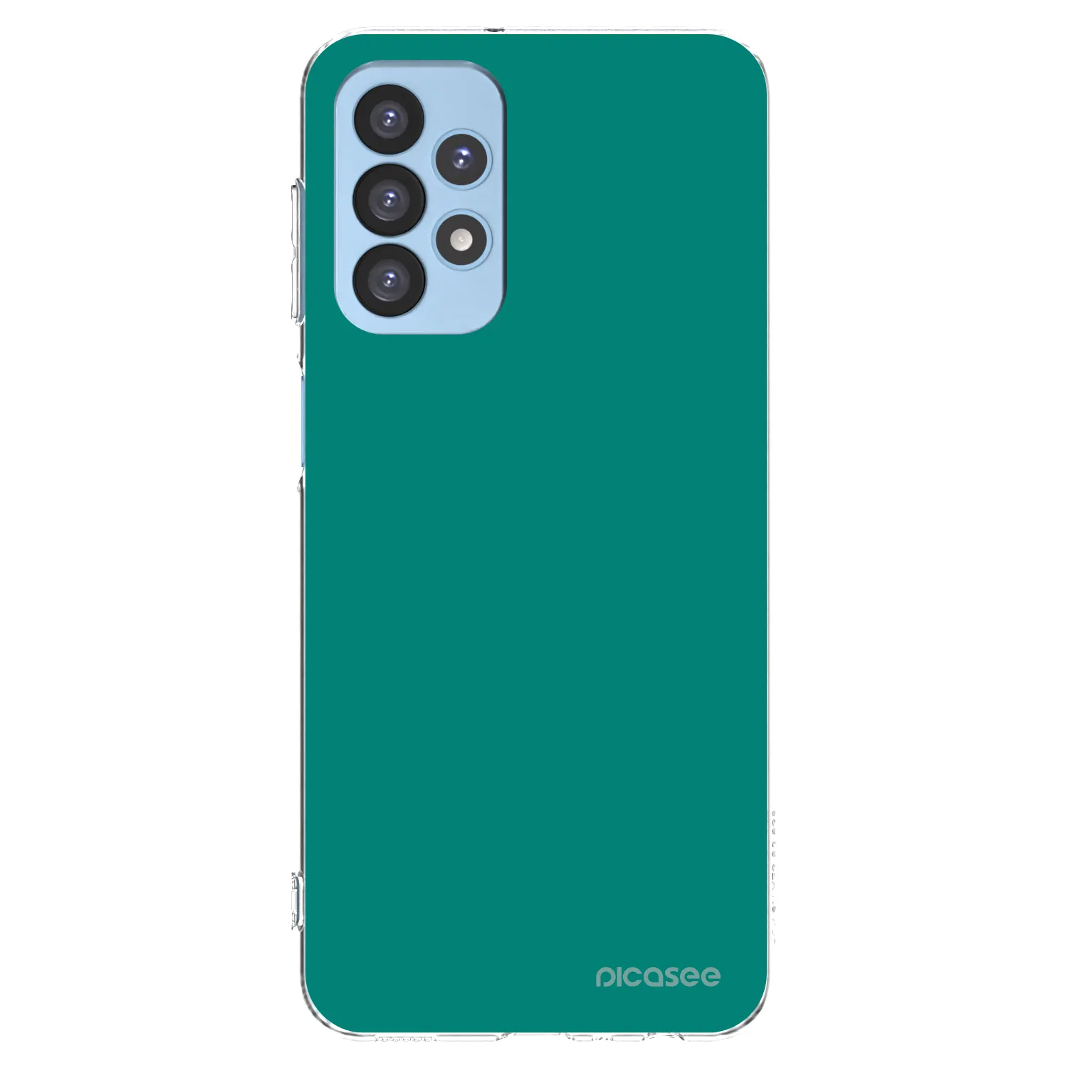 Picasee átlátszó szilikon tok az alábbi mobiltelefonokra Samsung Galaxy A23 A235F 4G - Emerald Mist