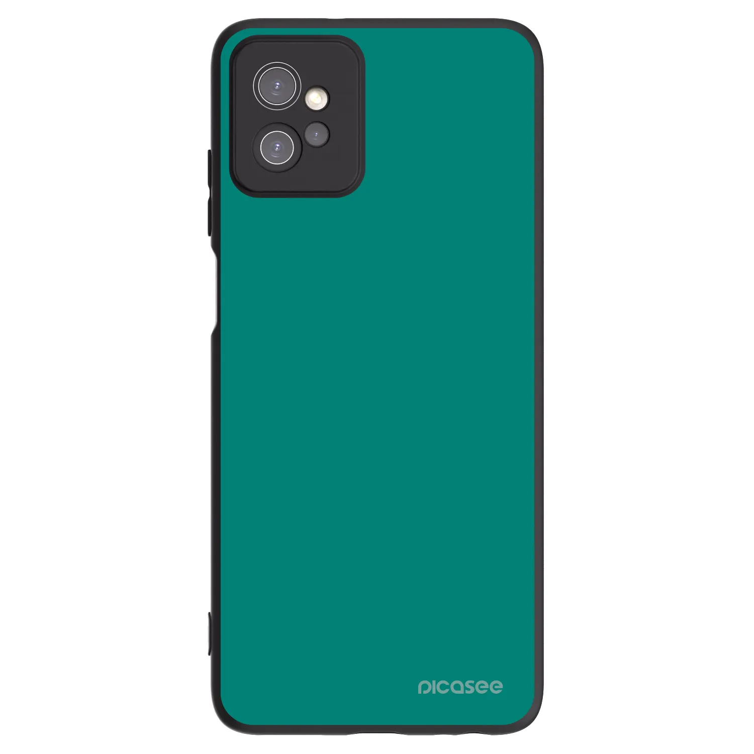 Picasee fekete szilikon tok az alábbi mobiltelefonokra Motorola Moto G32 - Emerald Mist