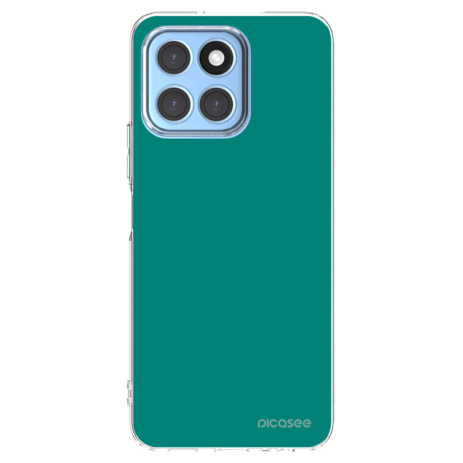 Picasee átlátszó szilikon tok az alábbi mobiltelefonokra Honor X8 5G - Emerald Mist
