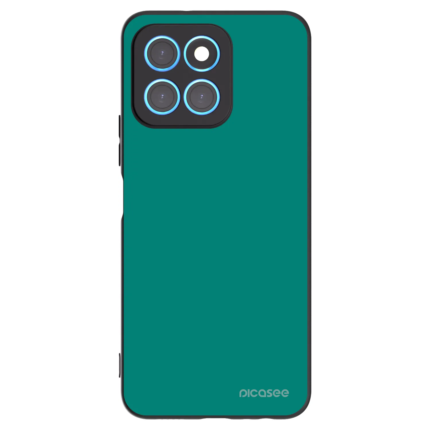 Picasee fekete szilikon tok az alábbi mobiltelefonokra Honor X6 - Emerald Mist