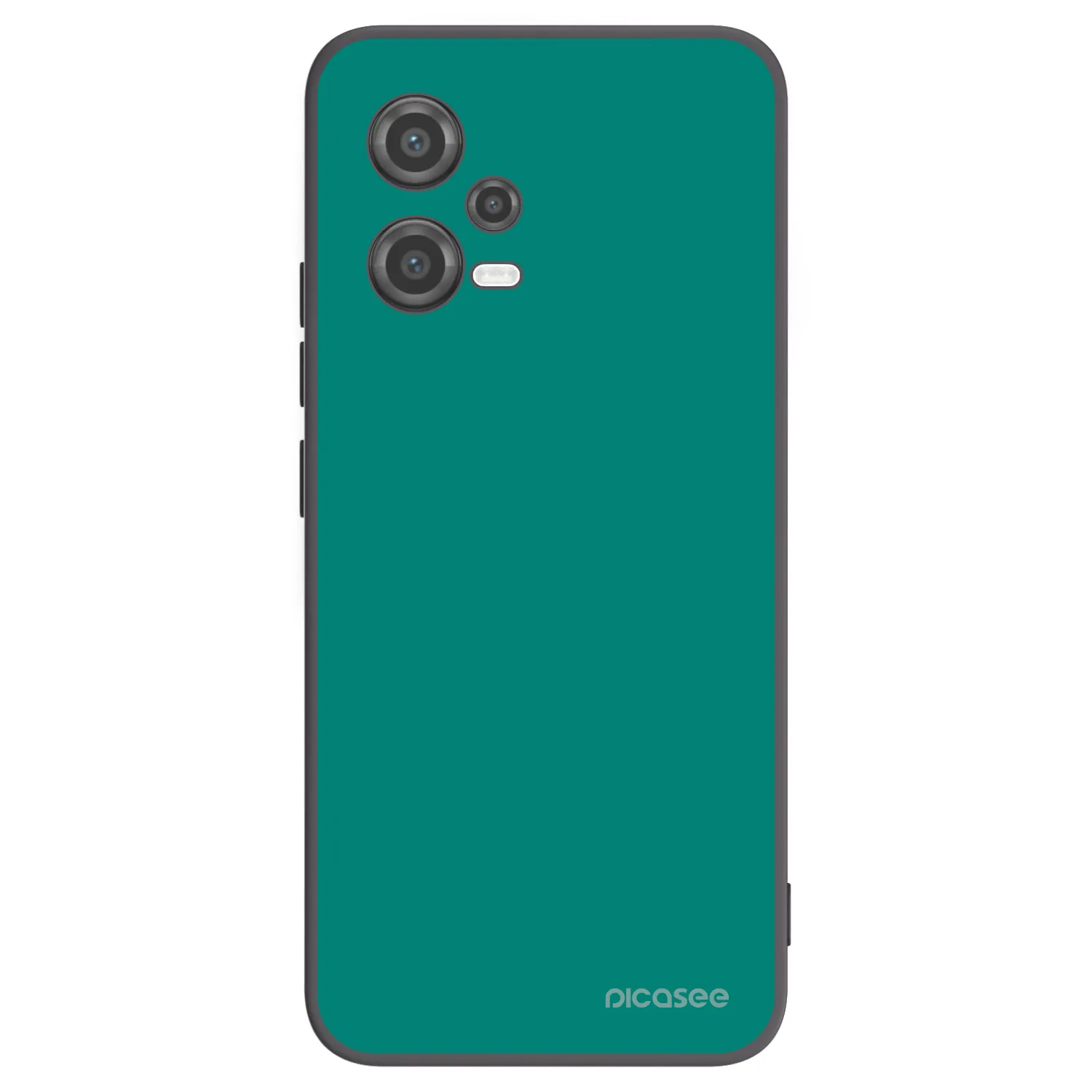 Picasee fekete szilikon tok az alábbi mobiltelefonokra Xiaomi Poco X5 - Emerald Mist