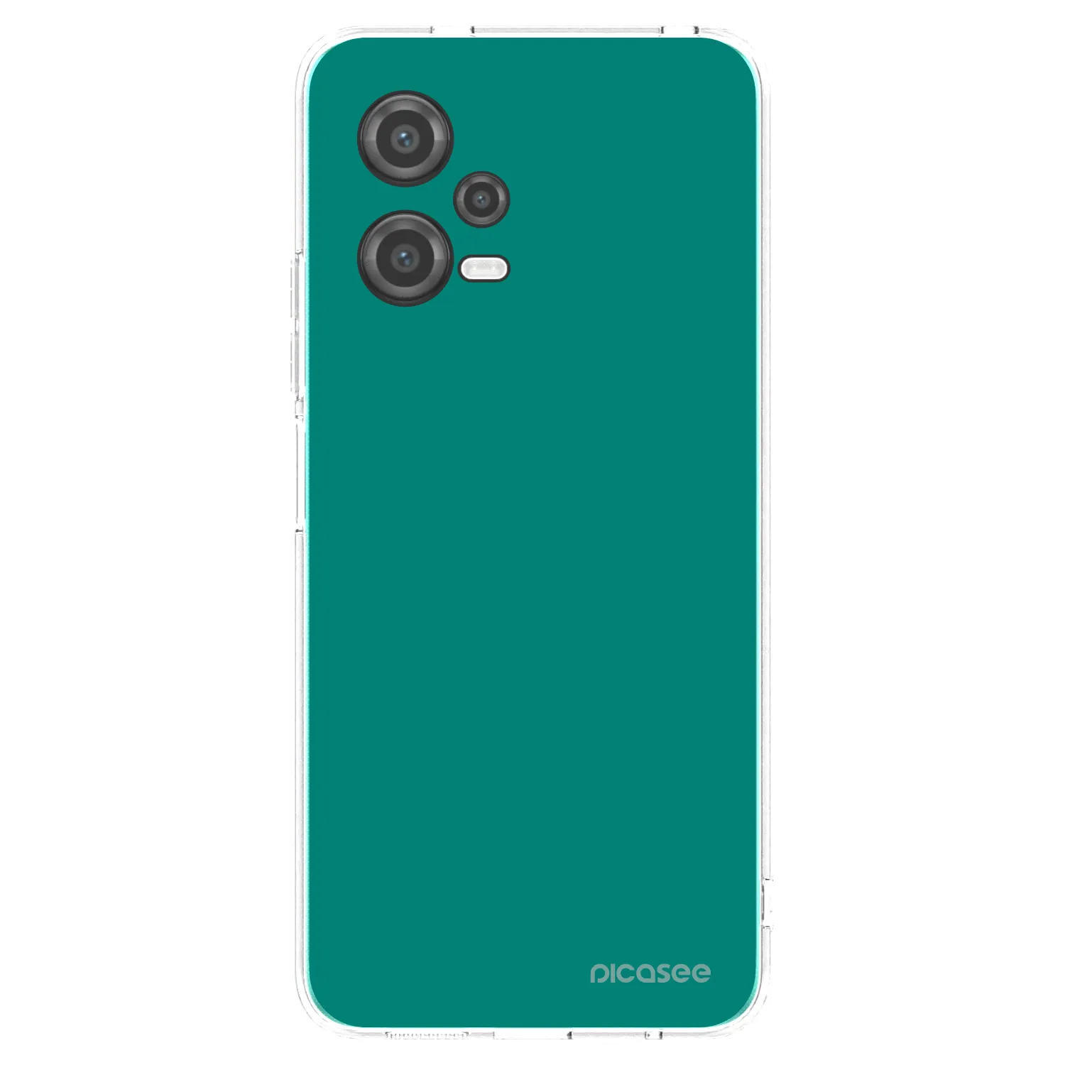 Picasee átlátszó szilikon tok az alábbi mobiltelefonokra Xiaomi Poco X5 - Emerald Mist