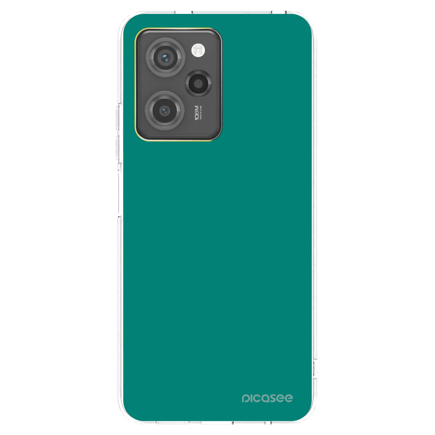 Picasee átlátszó szilikon tok az alábbi mobiltelefonokra Xiaomi Poco X5 Pro - Emerald Mist