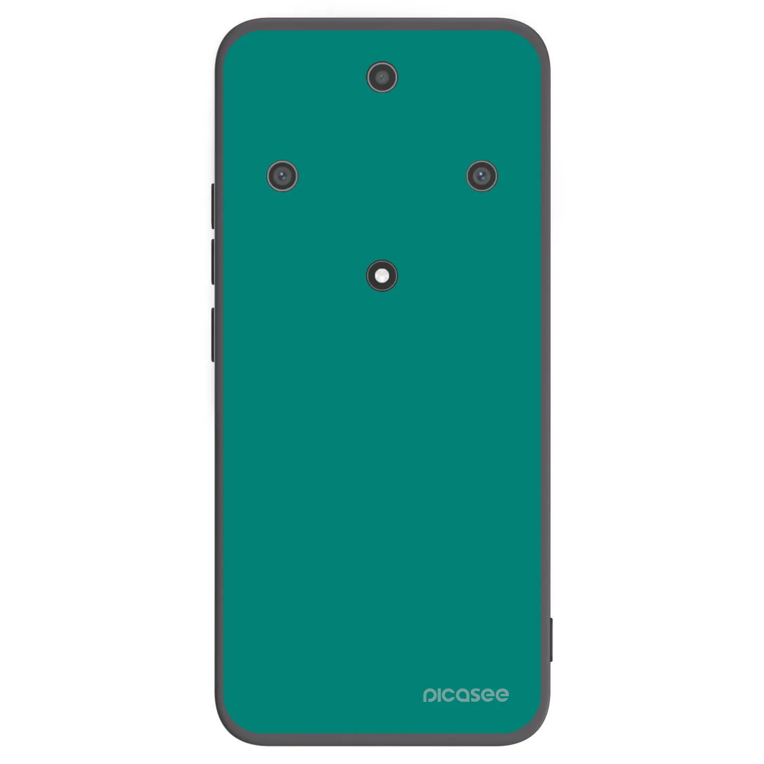Picasee fekete szilikon tok az alábbi mobiltelefonokra Honor Magic5 Lite 5G - Emerald Mist