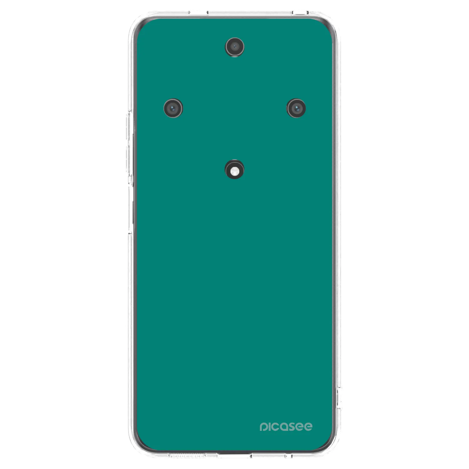 Picasee átlátszó szilikon tok az alábbi mobiltelefonokra Honor Magic5 Lite 5G - Emerald Mist