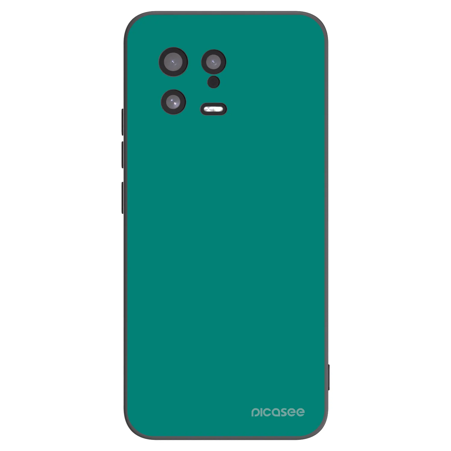 Picasee fekete szilikon tok az alábbi mobiltelefonokra Xiaomi 13 - Emerald Mist