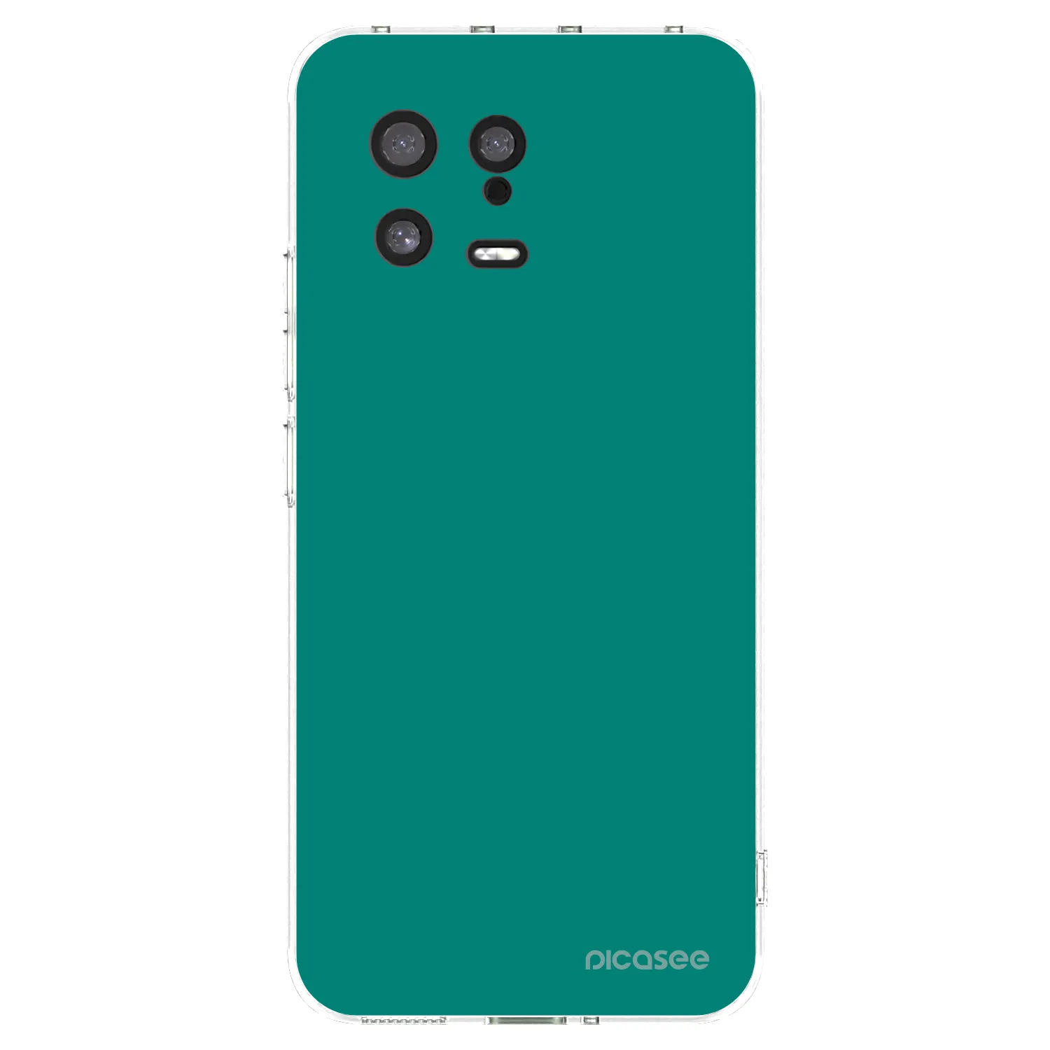 Picasee átlátszó szilikon tok az alábbi mobiltelefonokra Xiaomi 13 - Emerald Mist