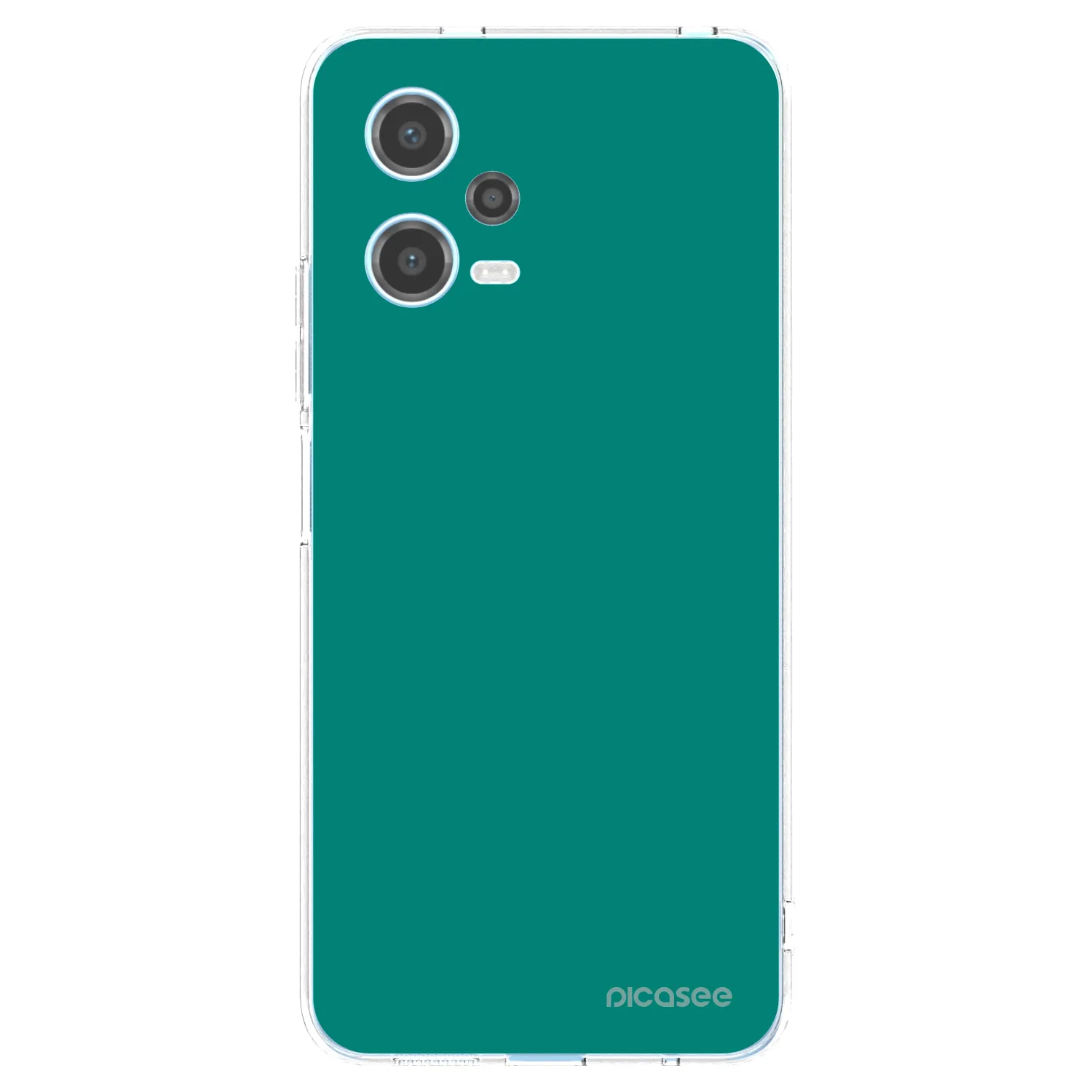 Picasee átlátszó szilikon tok az alábbi mobiltelefonokra Xiaomi Redmi Note 12 5G - Emerald Mist