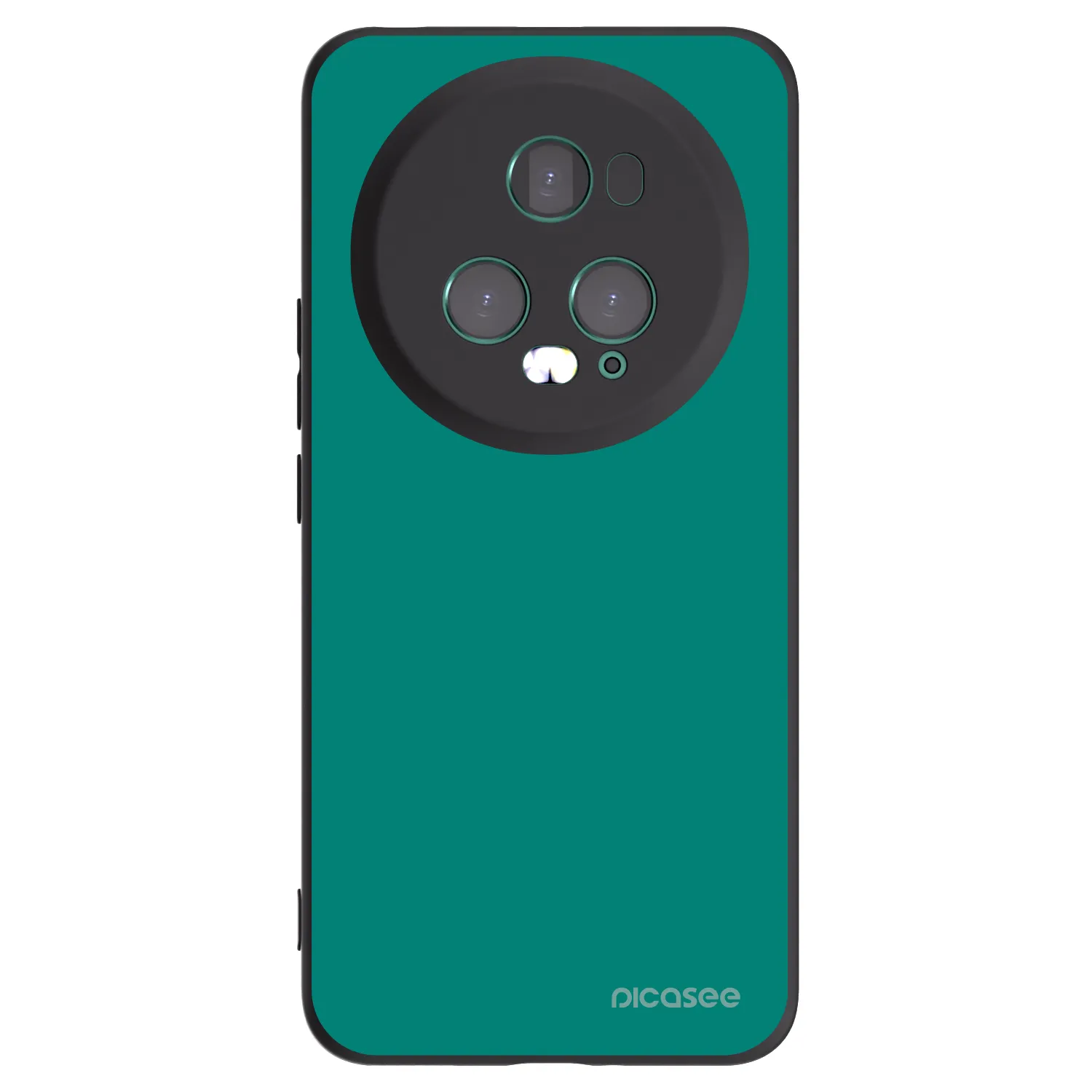Picasee fekete szilikon tok az alábbi mobiltelefonokra Honor Magic5 Pro - Emerald Mist