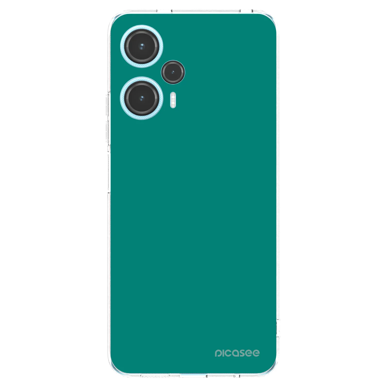 Picasee átlátszó szilikon tok az alábbi mobiltelefonokra Xiaomi Poco F5 - Emerald Mist
