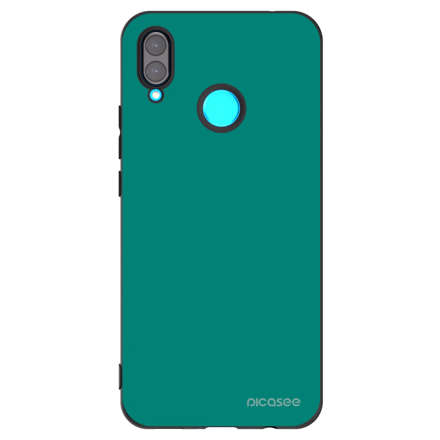 Picasee fekete szilikon tok az alábbi mobiltelefonokra Huawei Nova 3i - Emerald Mist