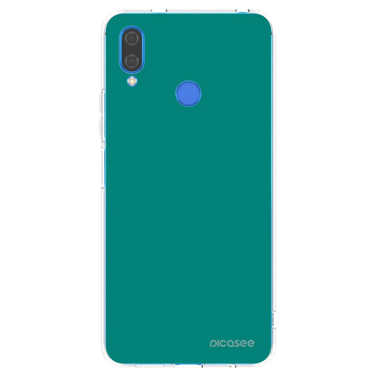 Picasee átlátszó szilikon tok az alábbi mobiltelefonokra Huawei Nova 3i - Emerald Mist