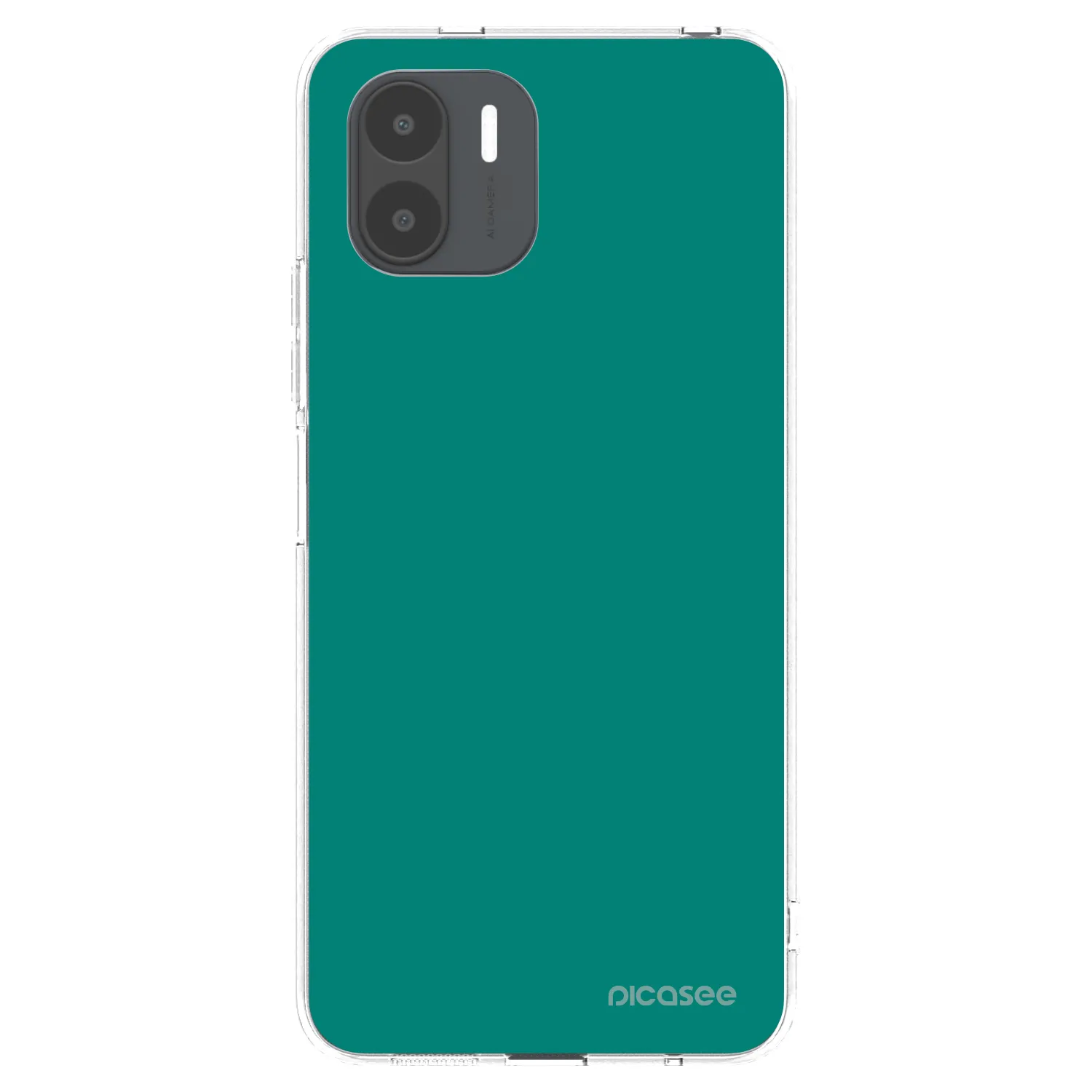 Picasee átlátszó szilikon tok az alábbi mobiltelefonokra Xiaomi Redmi A2 - Emerald Mist