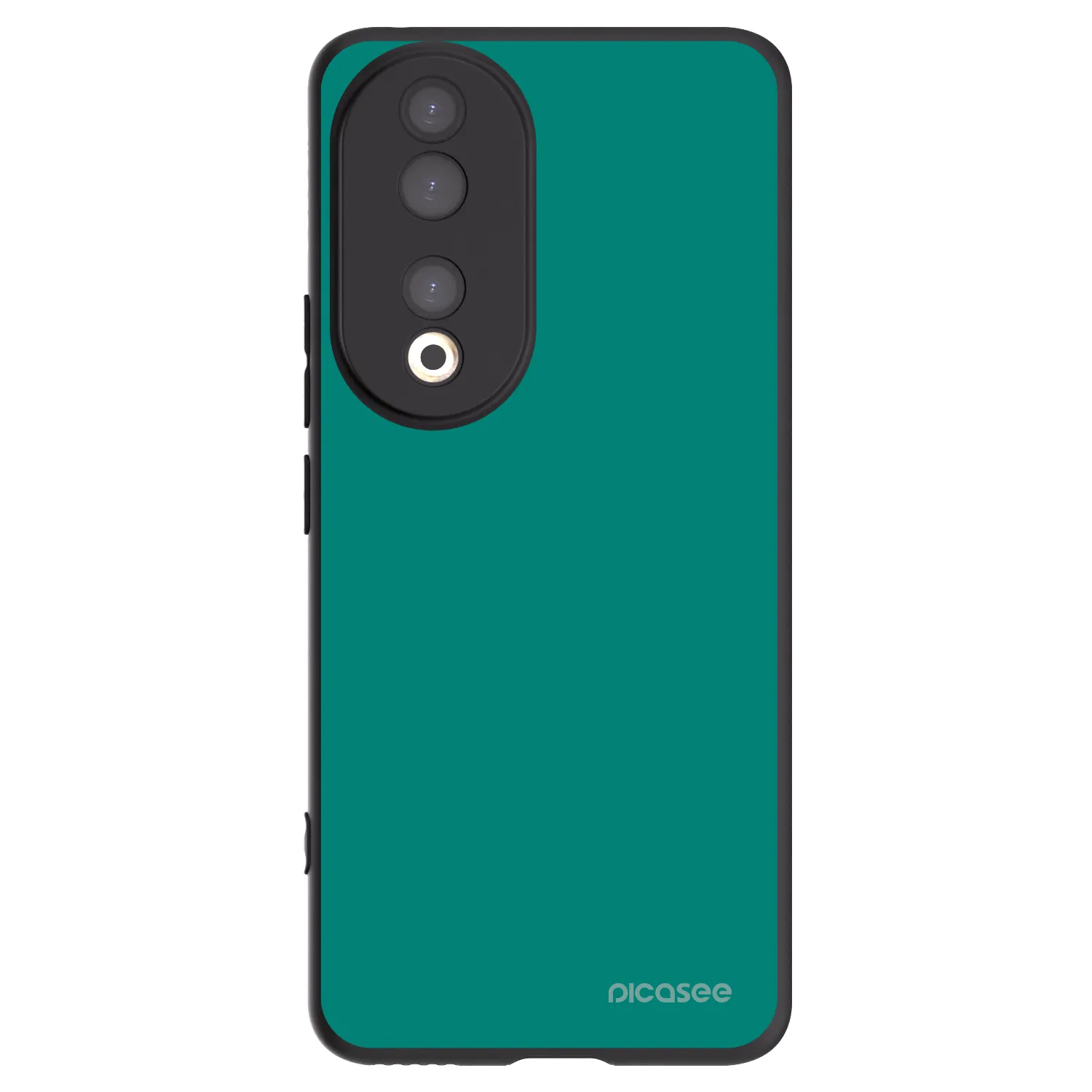 Picasee fekete szilikon tok az alábbi mobiltelefonokra Honor 90 5G - Emerald Mist
