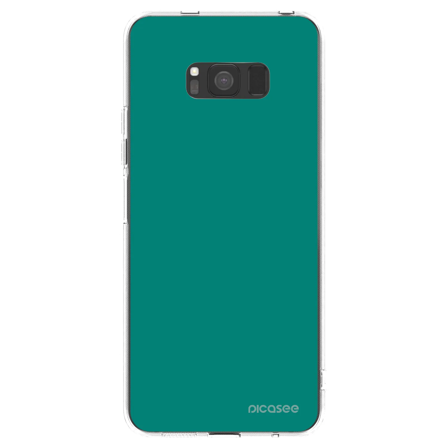 Picasee átlátszó szilikon tok az alábbi mobiltelefonokra Samsung Galaxy S8 G950F - Emerald Mist