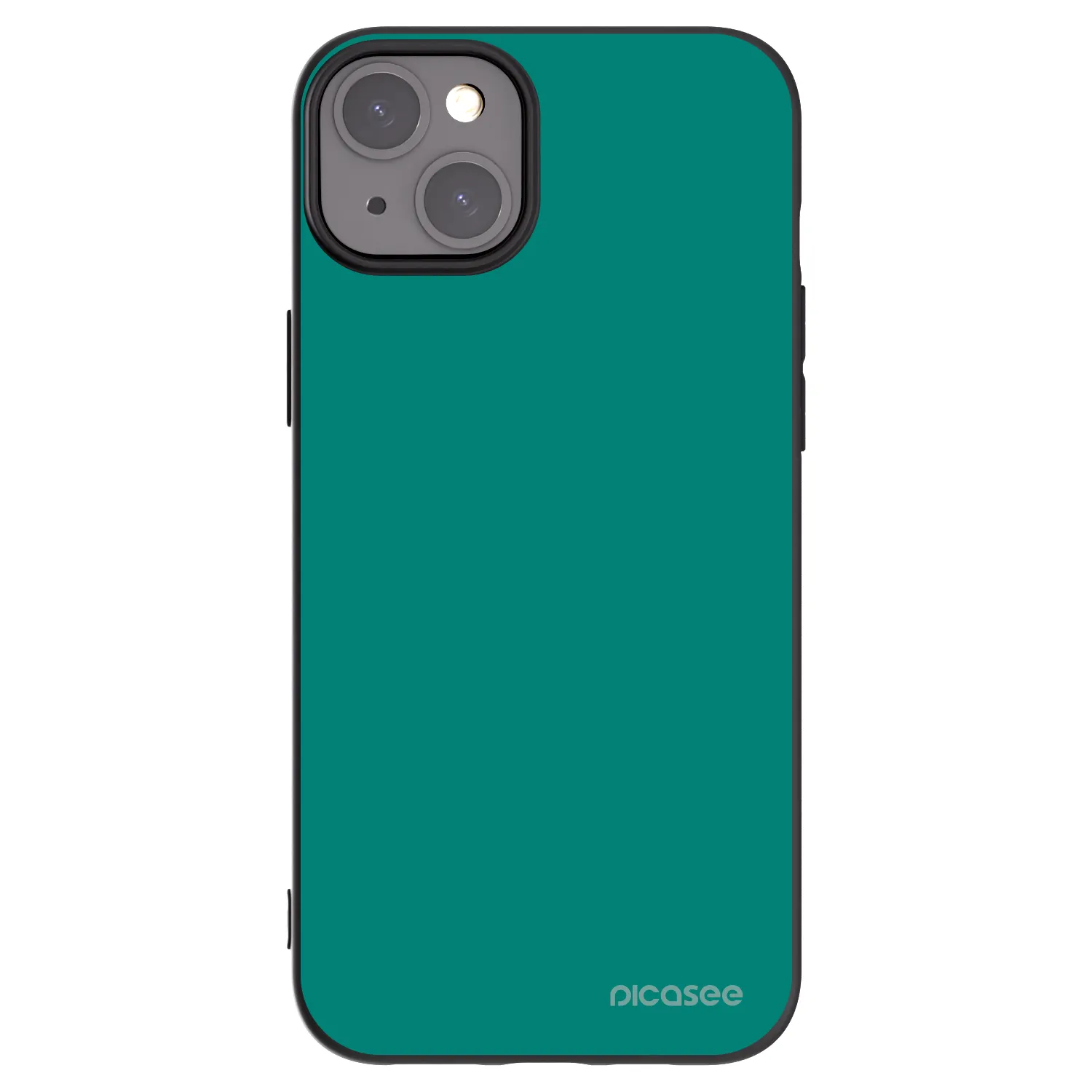 Picasee fekete szilikon tok az alábbi mobiltelefonokra Apple iPhone 15 Plus - Emerald Mist