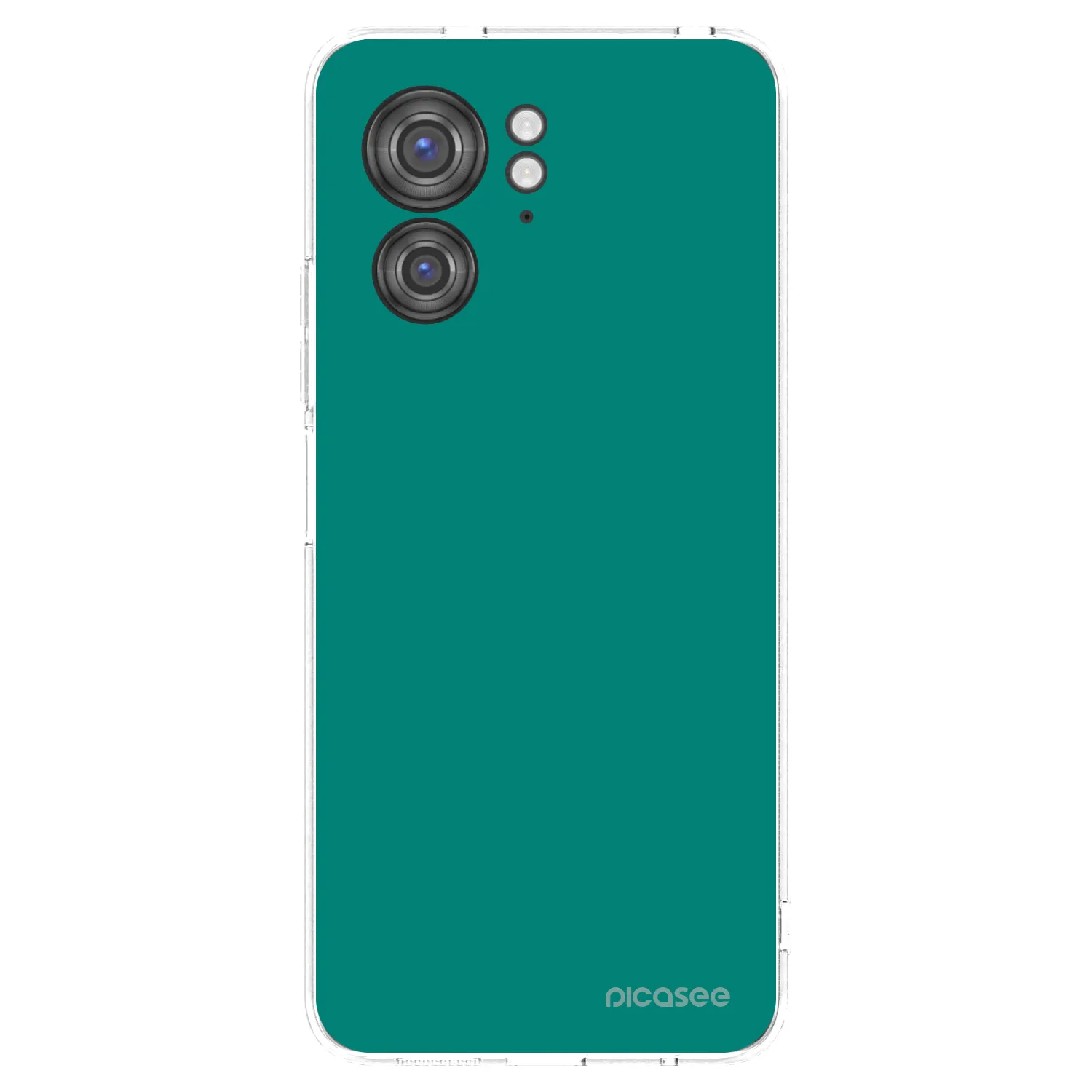 Picasee átlátszó szilikon tok az alábbi mobiltelefonokra Motorola Edge 40 - Emerald Mist