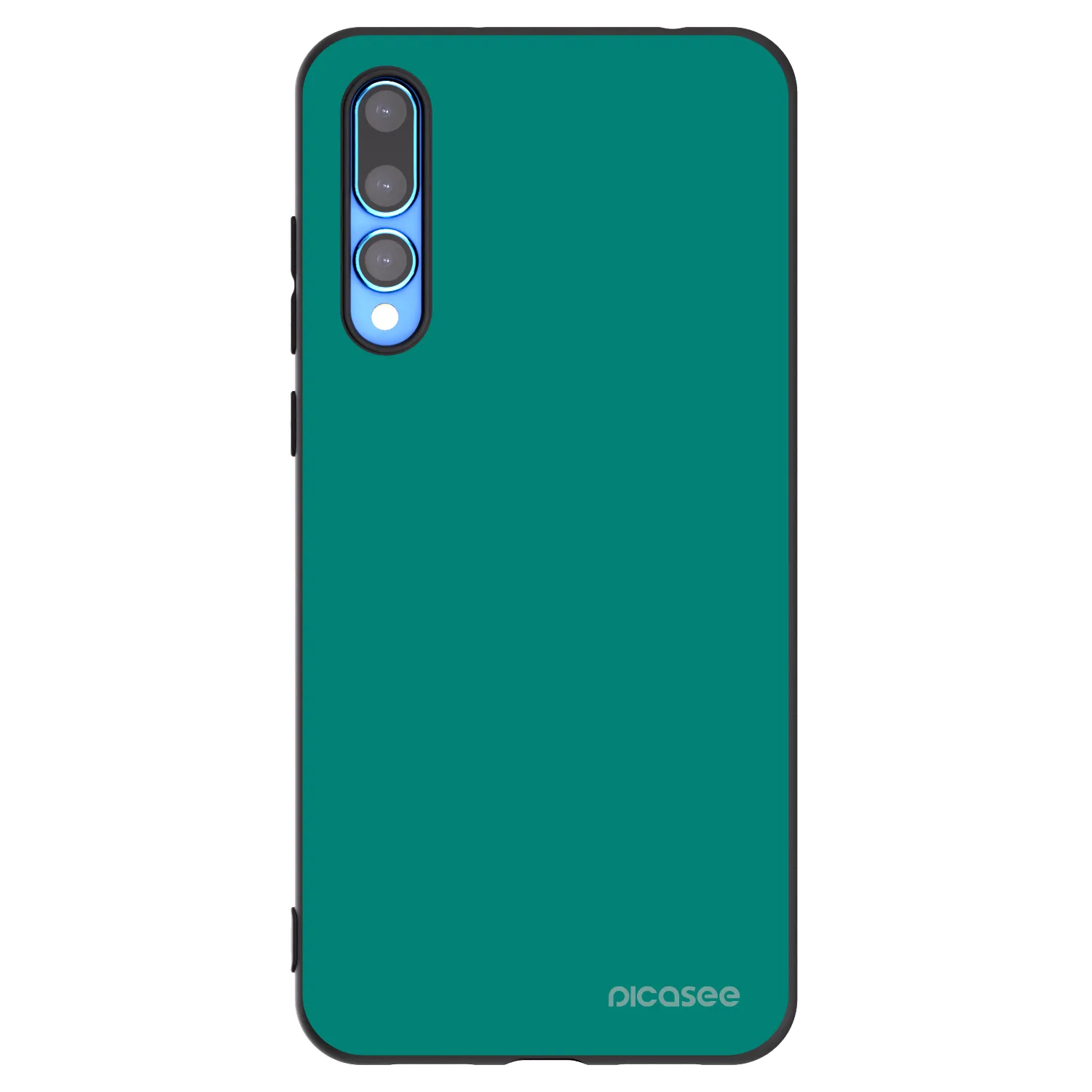 Picasee fekete szilikon tok az alábbi mobiltelefonokra Huawei P20 Pro - Emerald Mist