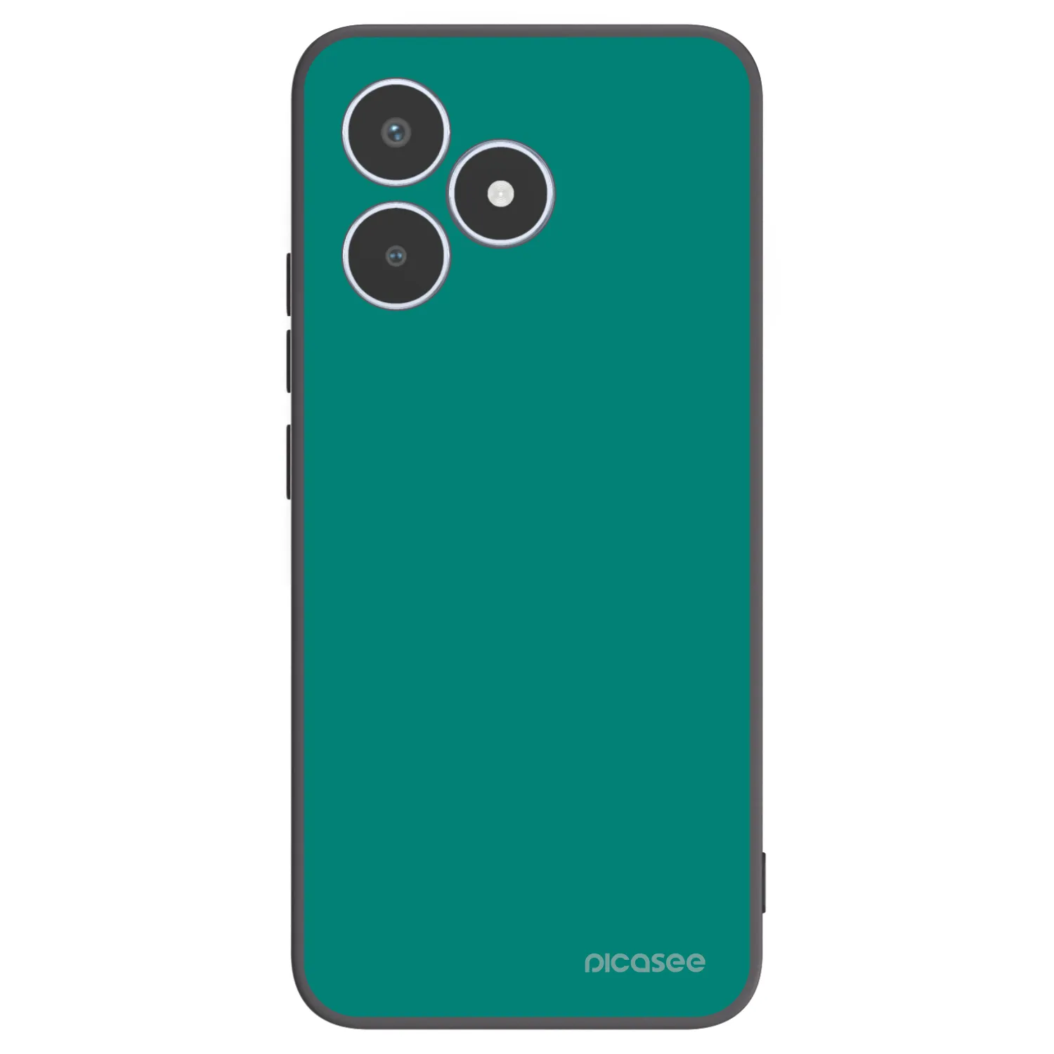 Picasee fekete szilikon tok az alábbi mobiltelefonokra Realme C53 - Emerald Mist
