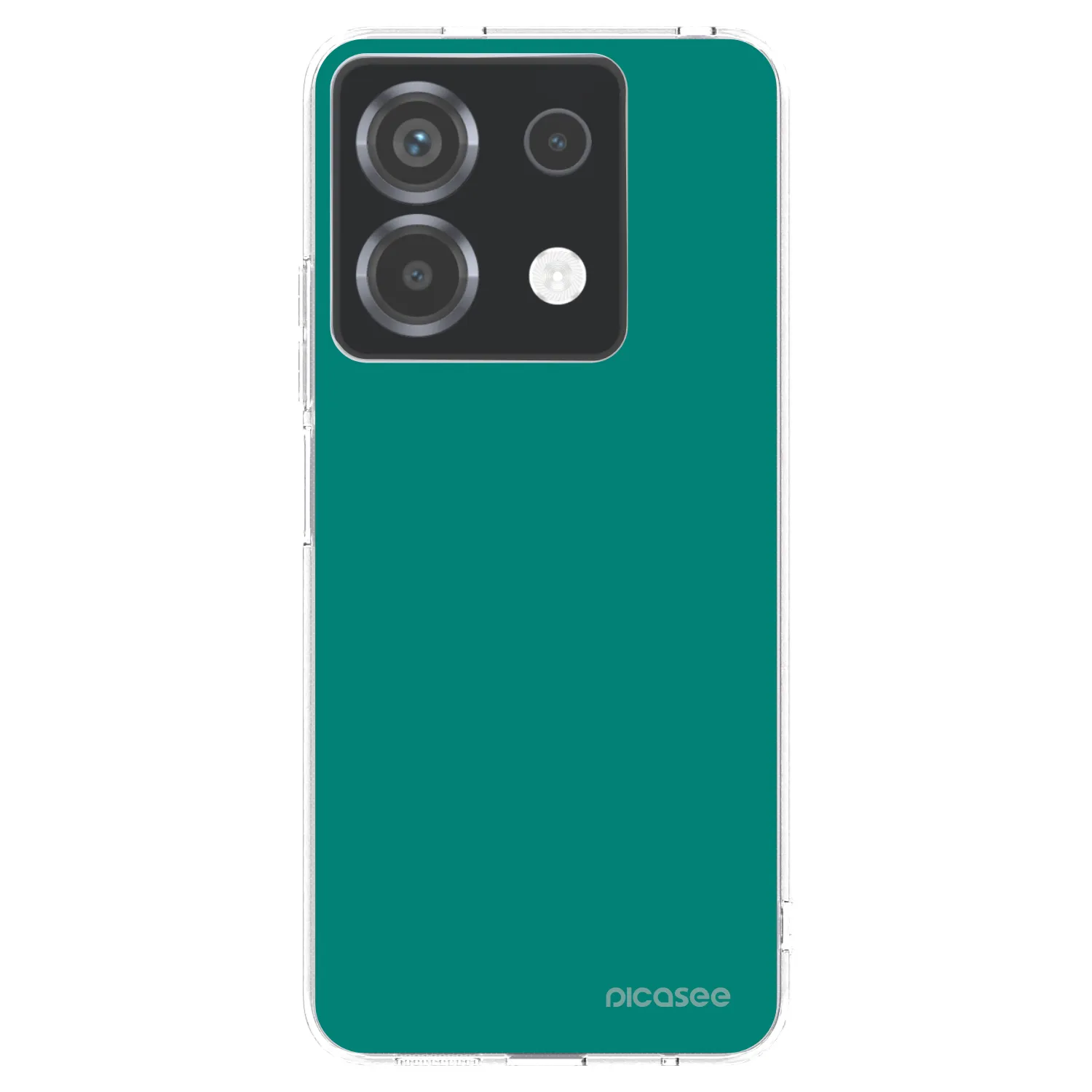 Picasee átlátszó szilikon tok az alábbi mobiltelefonokra Xiaomi Poco X6 - Emerald Mist