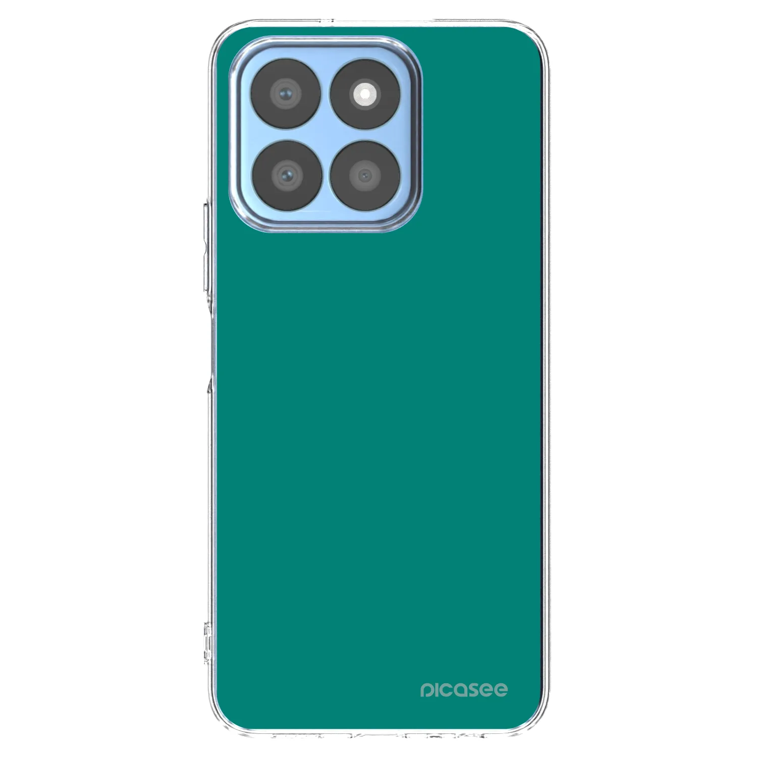 Picasee átlátszó szilikon tok az alábbi mobiltelefonokra Honor X8b - Emerald Mist