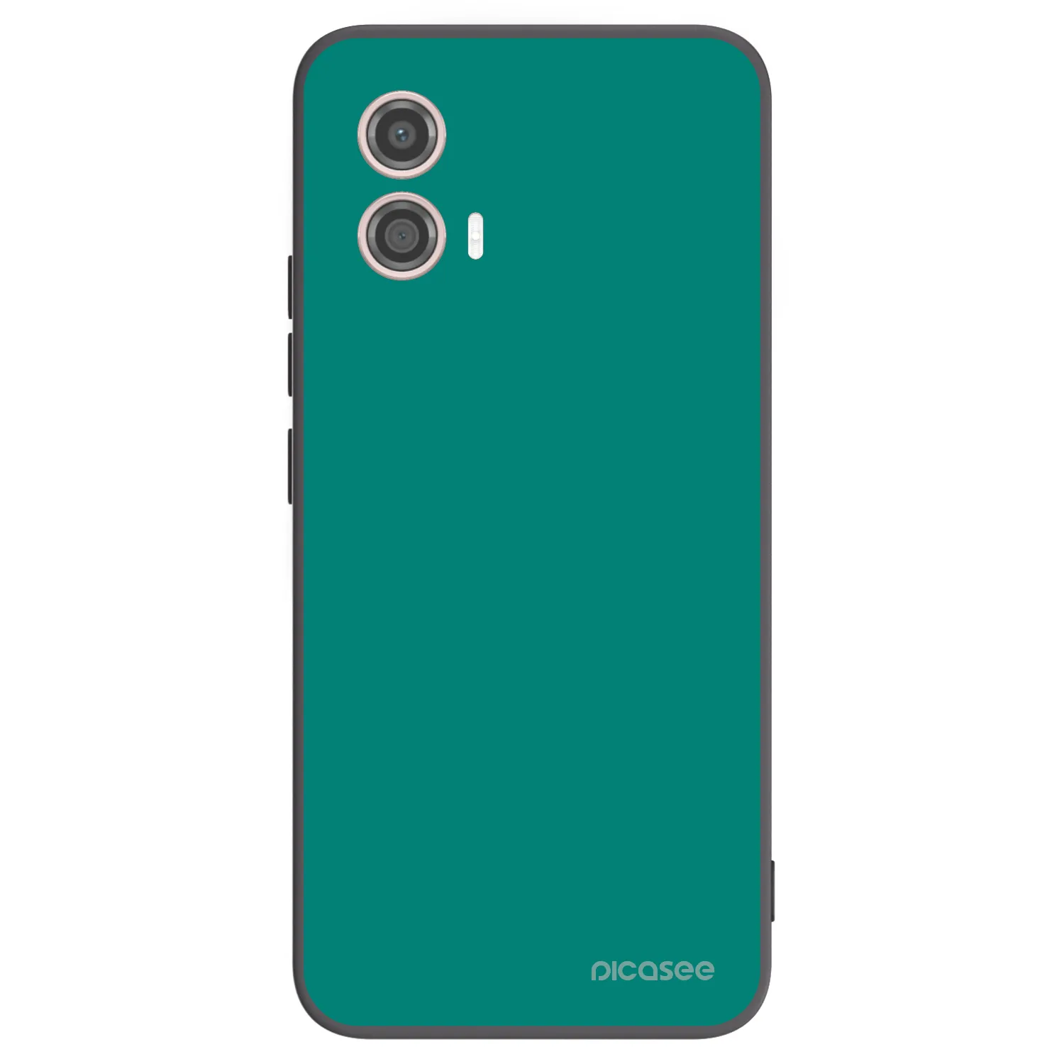 Picasee fekete szilikon tok az alábbi mobiltelefonokra Motorola Moto G53 5G - Emerald Mist