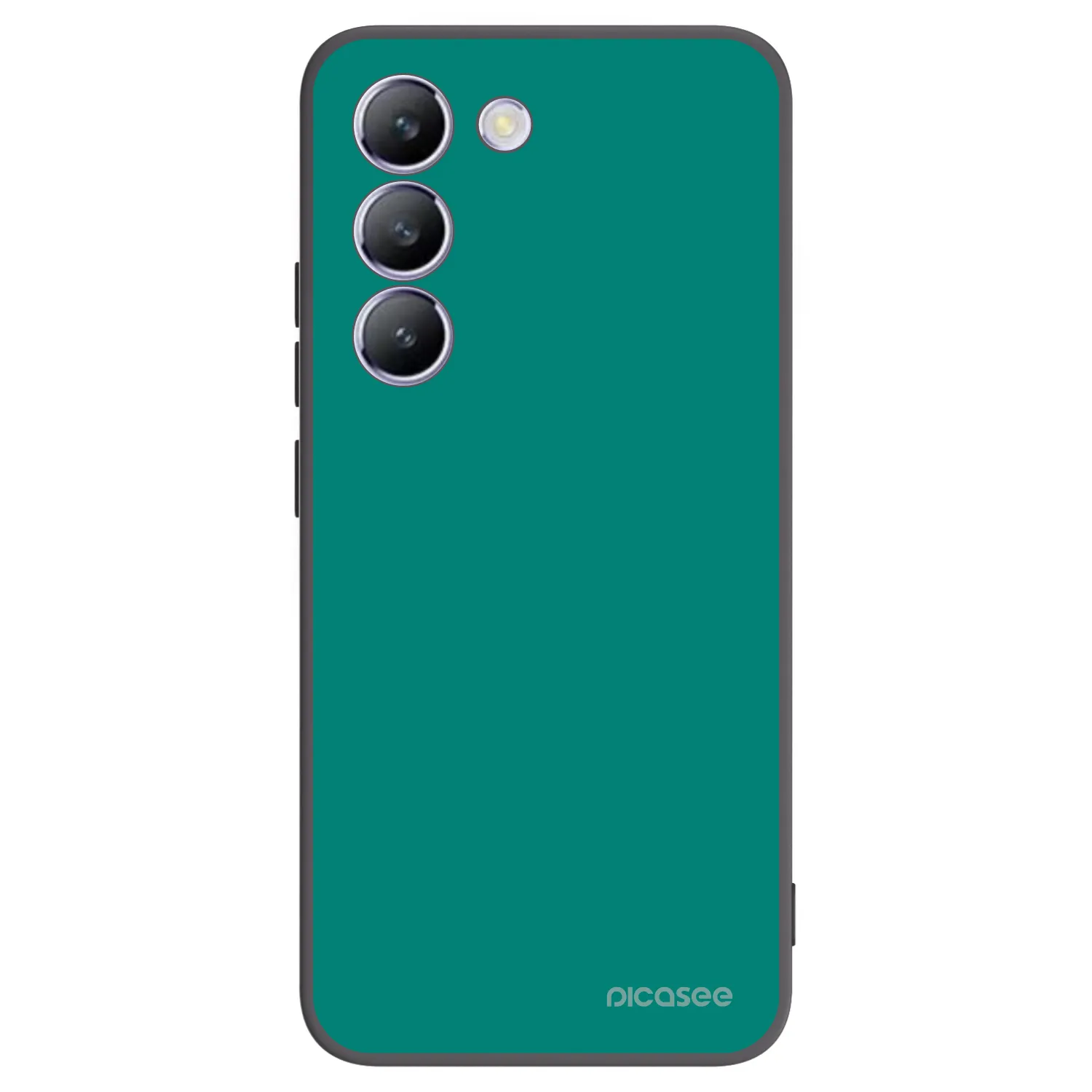 Picasee fekete szilikon tok az alábbi mobiltelefonokra Vivo V40 SE 5G - Emerald Mist