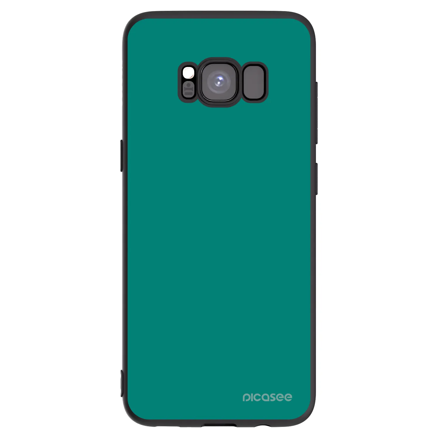 Picasee fekete szilikon tok az alábbi mobiltelefonokra Samsung Galaxy S8 G950F - Emerald Mist