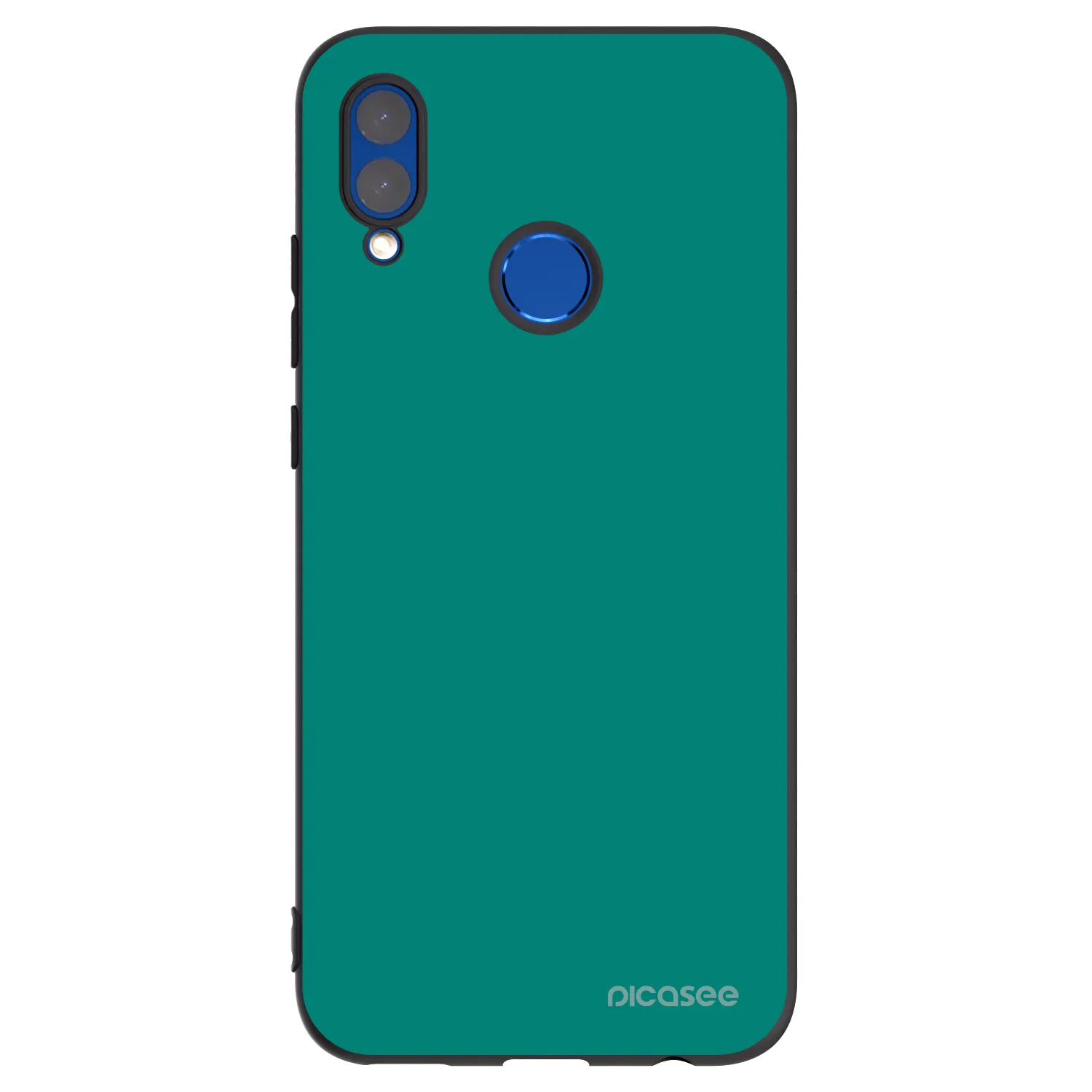 Picasee fekete szilikon tok az alábbi mobiltelefonokra Huawei P Smart 2019 - Emerald Mist