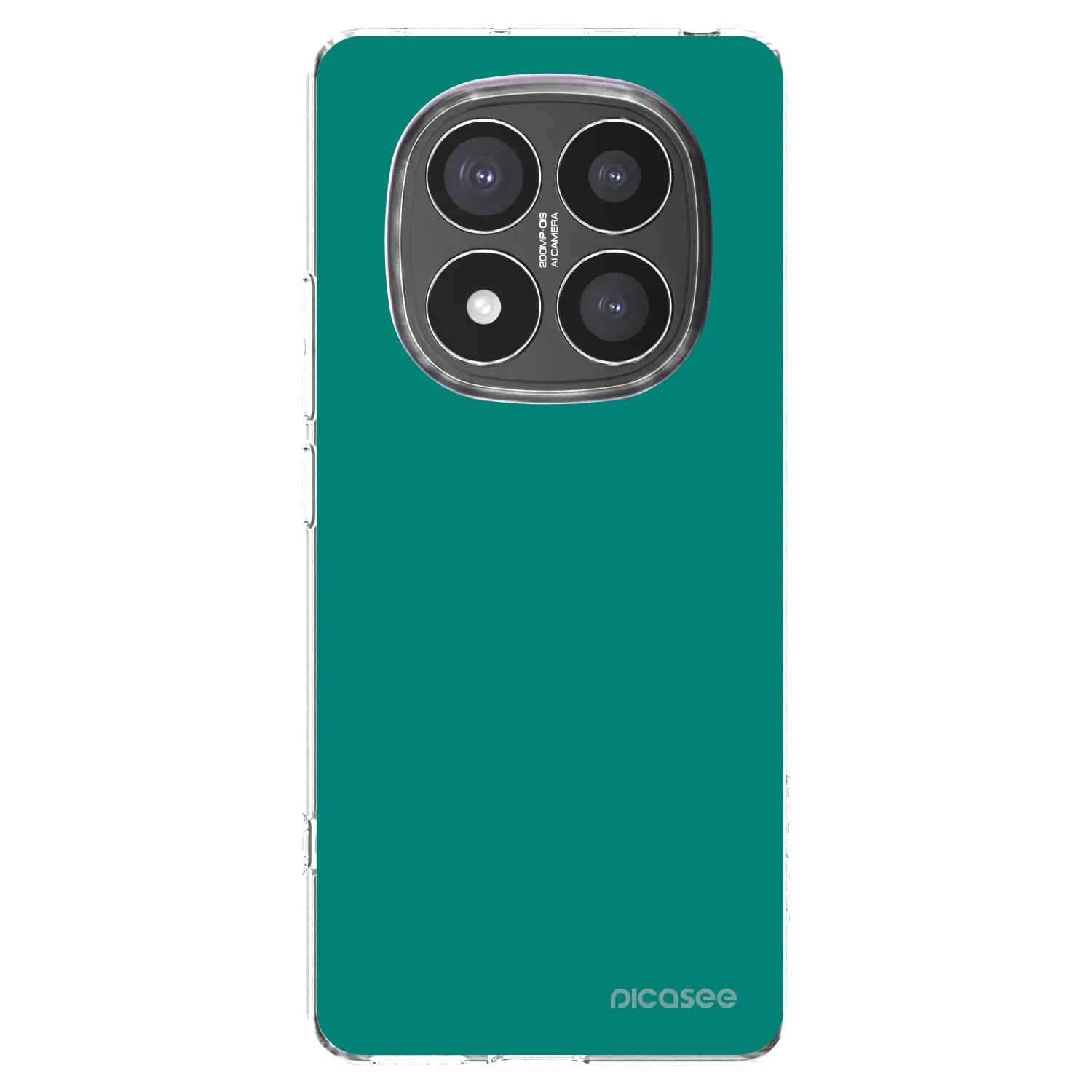 Picasee átlátszó szilikon tok az alábbi mobiltelefonokra Xiaomi Redmi Note 14 Pro+ 5G - Emerald Mist