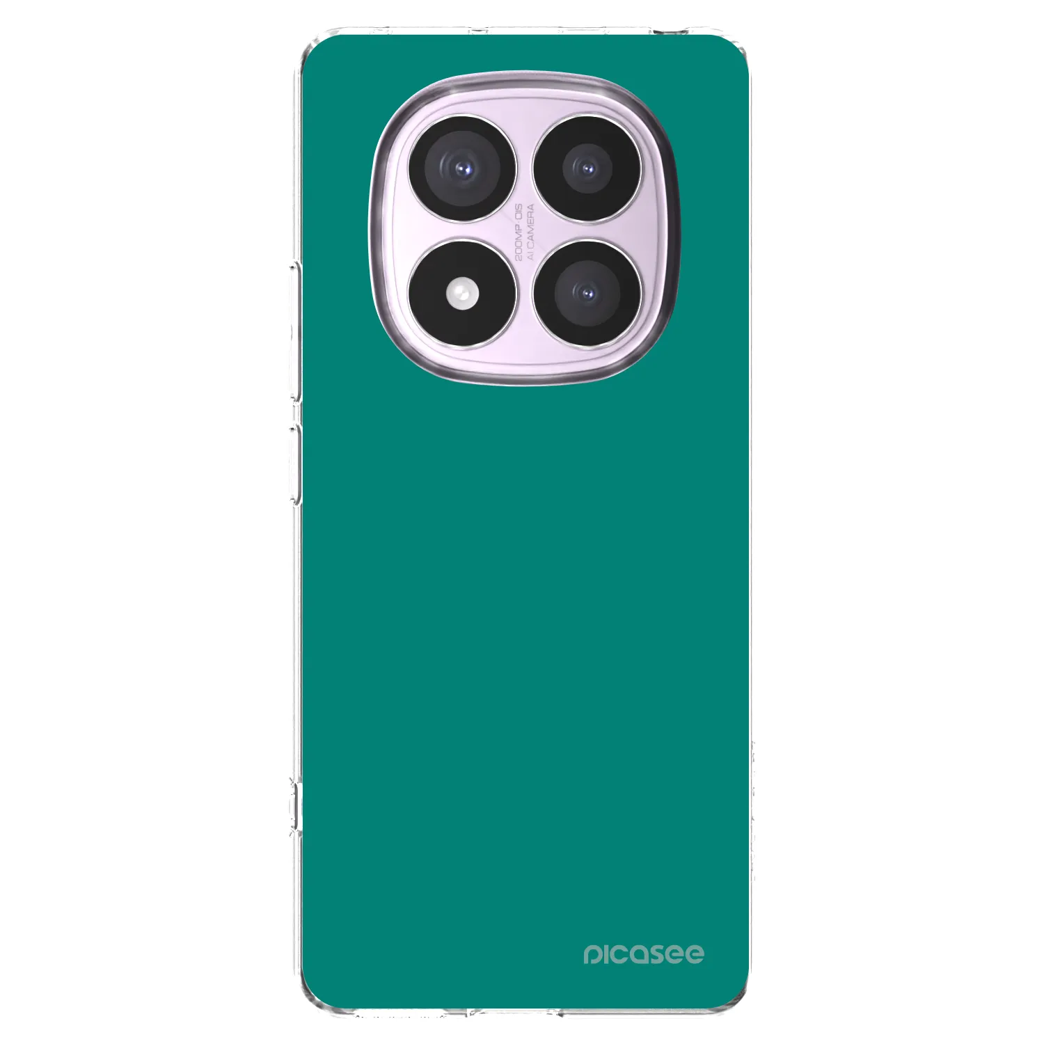 Picasee átlátszó szilikon tok az alábbi mobiltelefonokra Xiaomi Redmi Note 14 Pro 5G - Emerald Mist