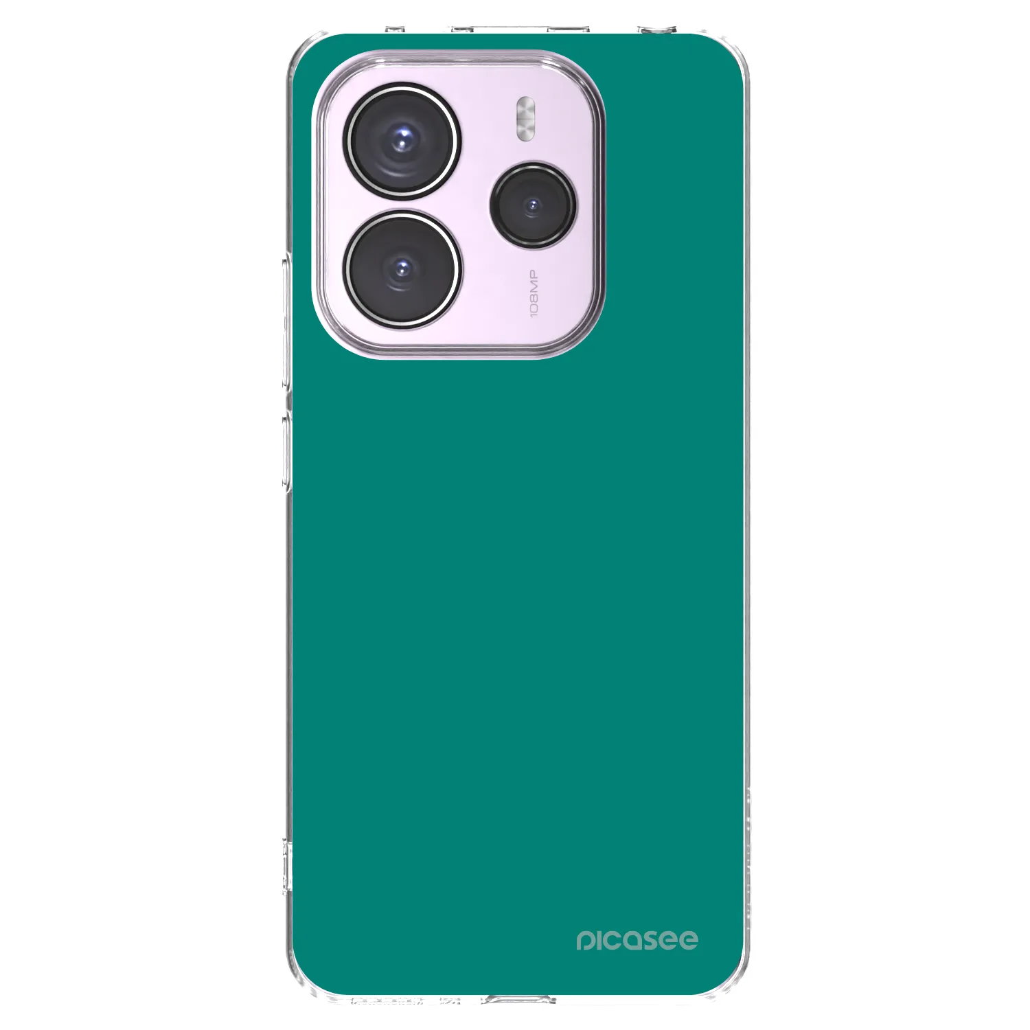 Picasee átlátszó szilikon tok az alábbi mobiltelefonokra Xiaomi Redmi Note 14 5G - Emerald Mist