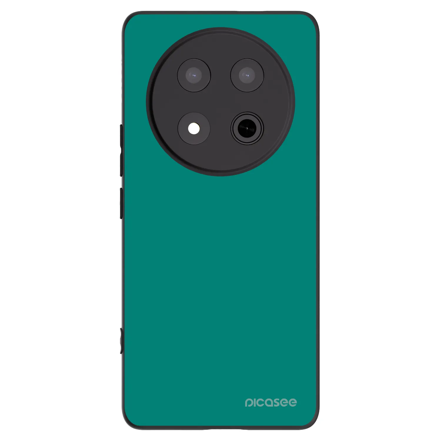 Picasee fekete szilikon tok az alábbi mobiltelefonokra Honor Magic7 Lite 5G - Emerald Mist