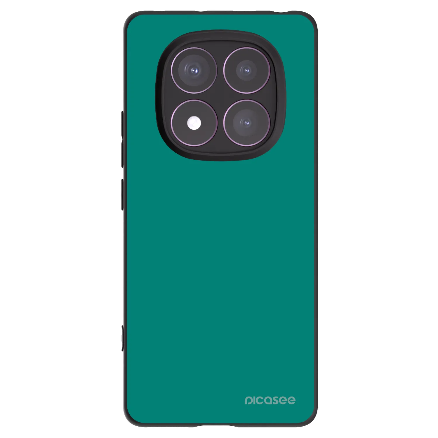 Picasee fekete szilikon tok az alábbi mobiltelefonokra Xiaomi Redmi Note 14 Pro 4G - Emerald Mist