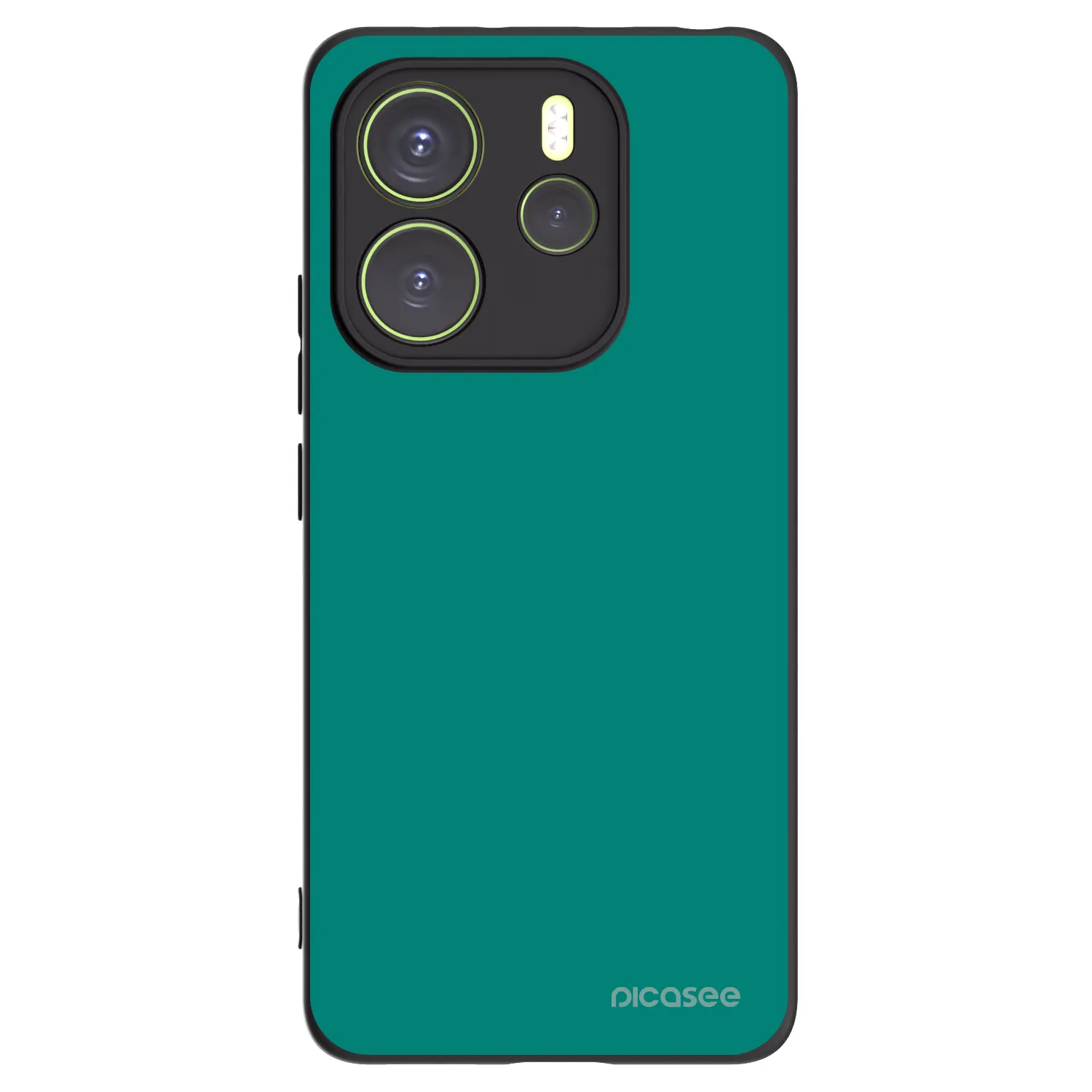 Picasee fekete szilikon tok az alábbi mobiltelefonokra Xiaomi Redmi Note 14 4G - Emerald Mist