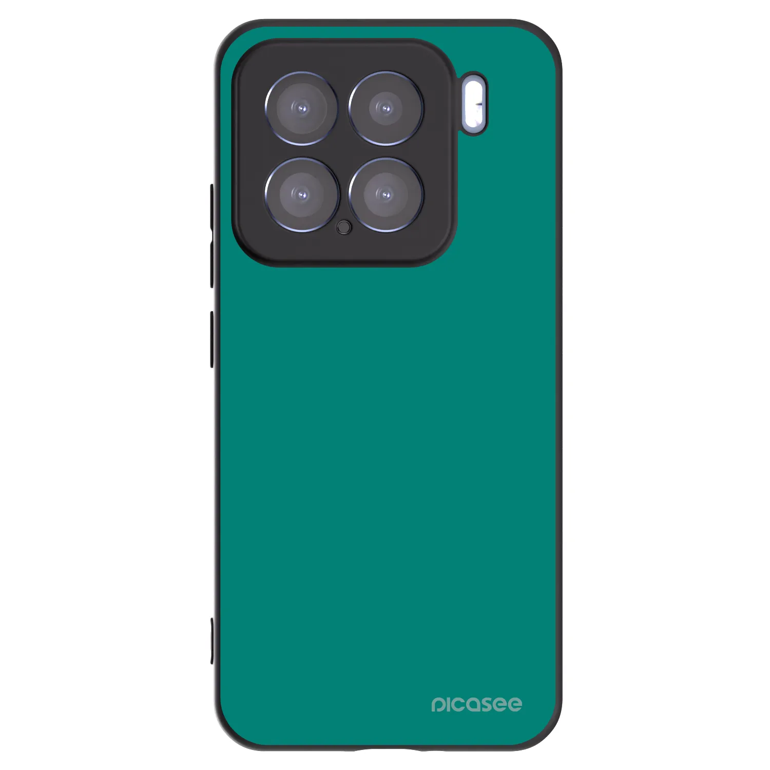 Picasee fekete szilikon tok az alábbi mobiltelefonokra Xiaomi 15 - Emerald Mist