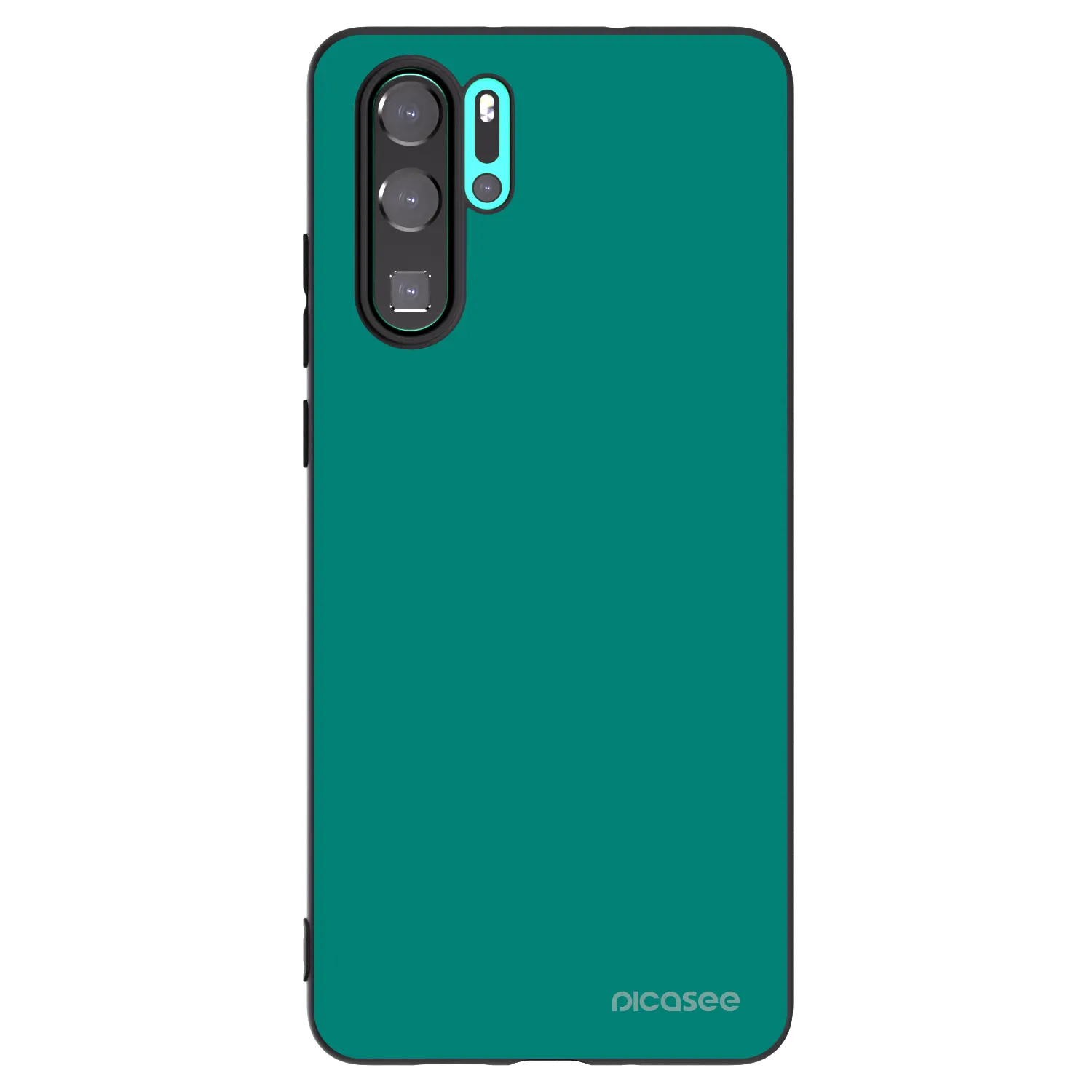 Picasee fekete szilikon tok az alábbi mobiltelefonokra Huawei P30 Pro - Emerald Mist
