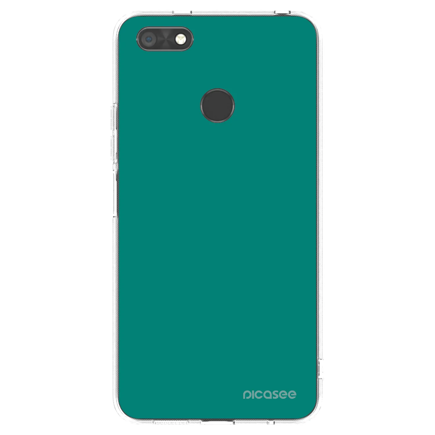 Picasee átlátszó szilikon tok az alábbi mobiltelefonokra Huawei P9 Lite Mini - Emerald Mist