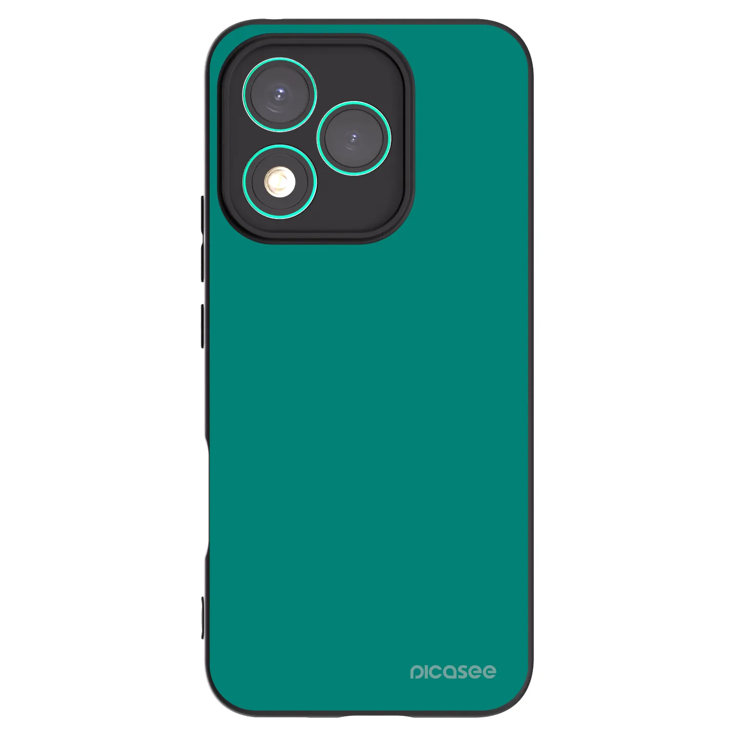 Picasee fekete szilikon tok az alábbi mobiltelefonokra Honor 400 Lite 5G - Emerald Mist