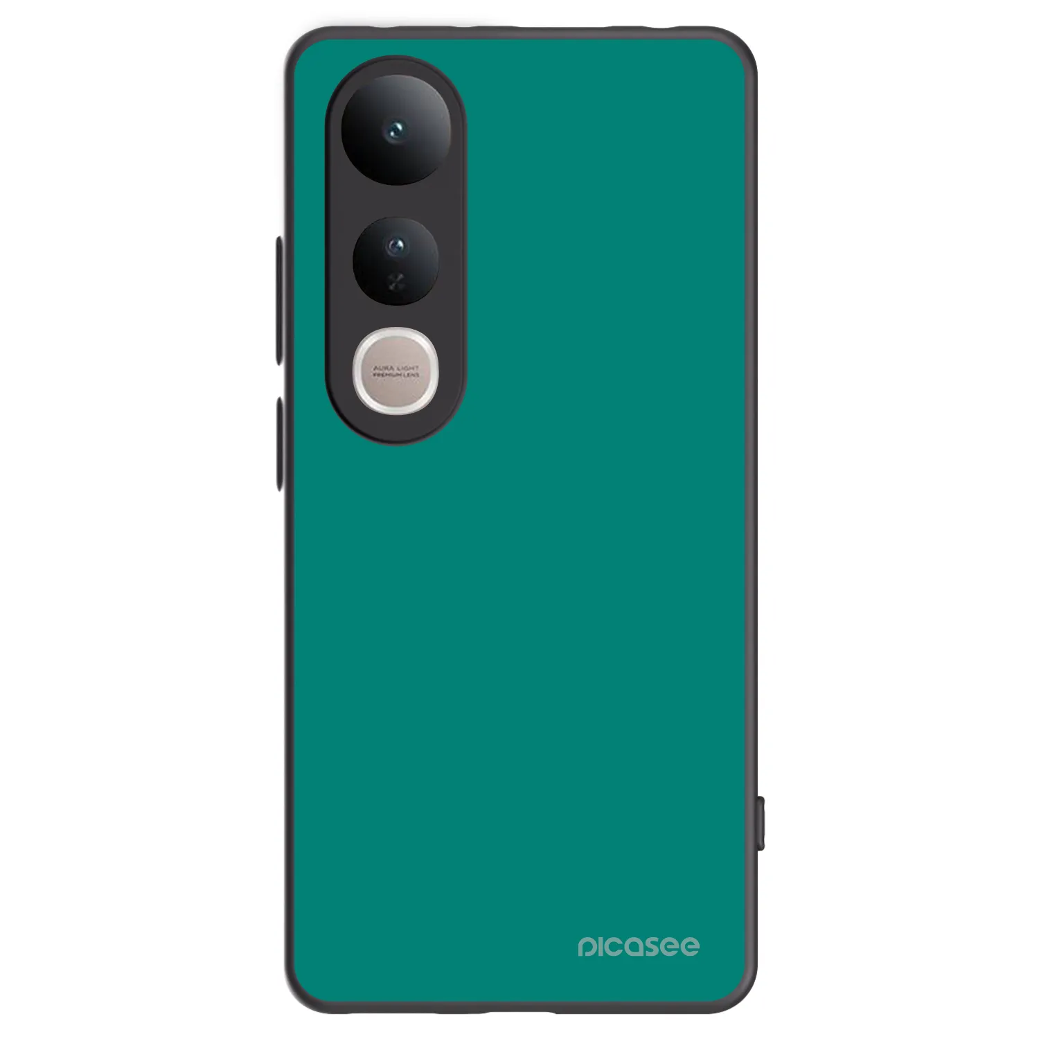 Picasee fekete szilikon tok az alábbi mobiltelefonokra Vivo V50 Lite 5G - Emerald Mist