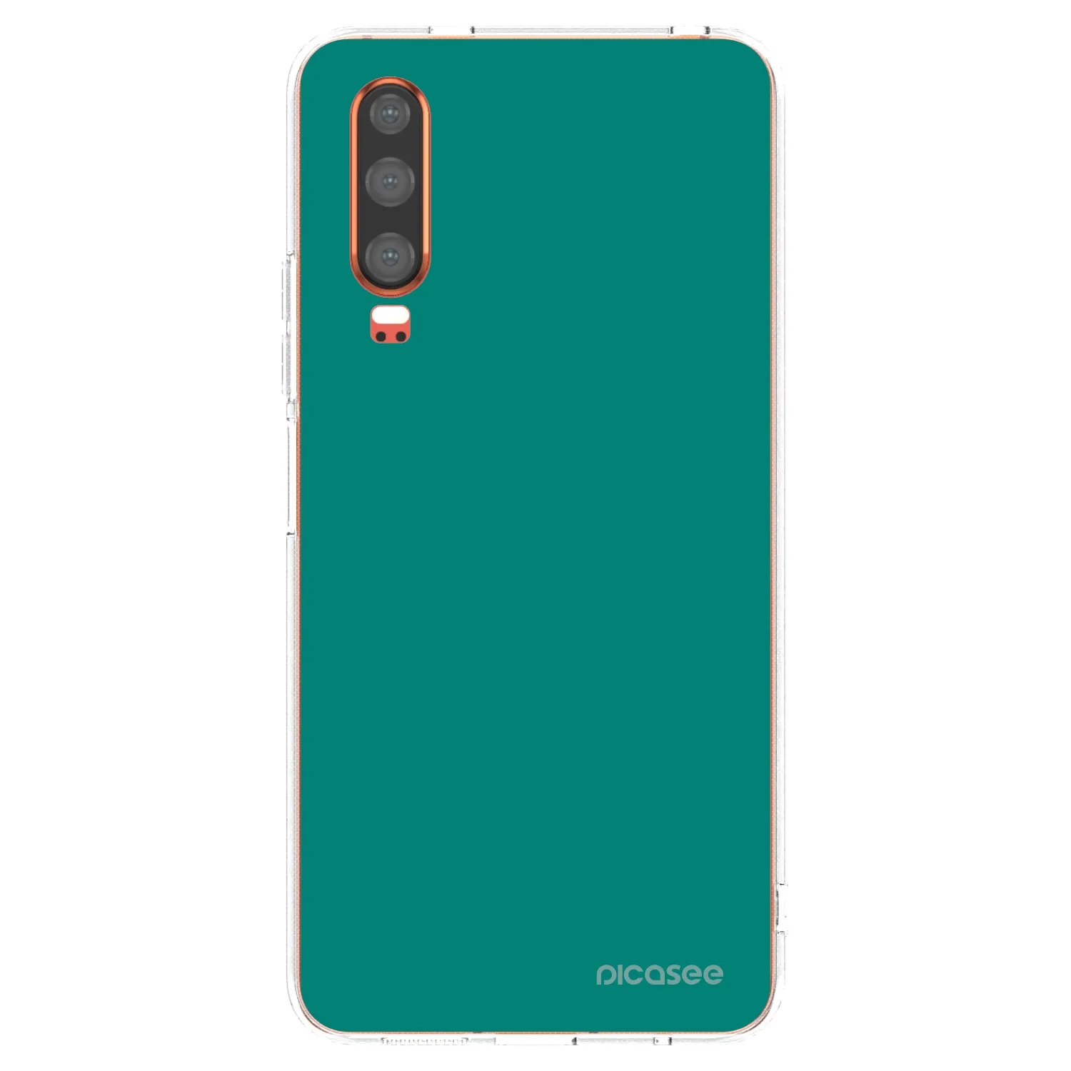 Picasee átlátszó szilikon tok az alábbi mobiltelefonokra Huawei P30 - Emerald Mist