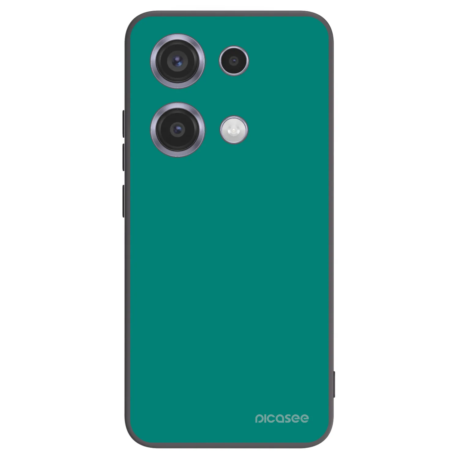 Picasee fekete szilikon tok az alábbi mobiltelefonokra Xiaomi Redmi Note 14S - Emerald Mist