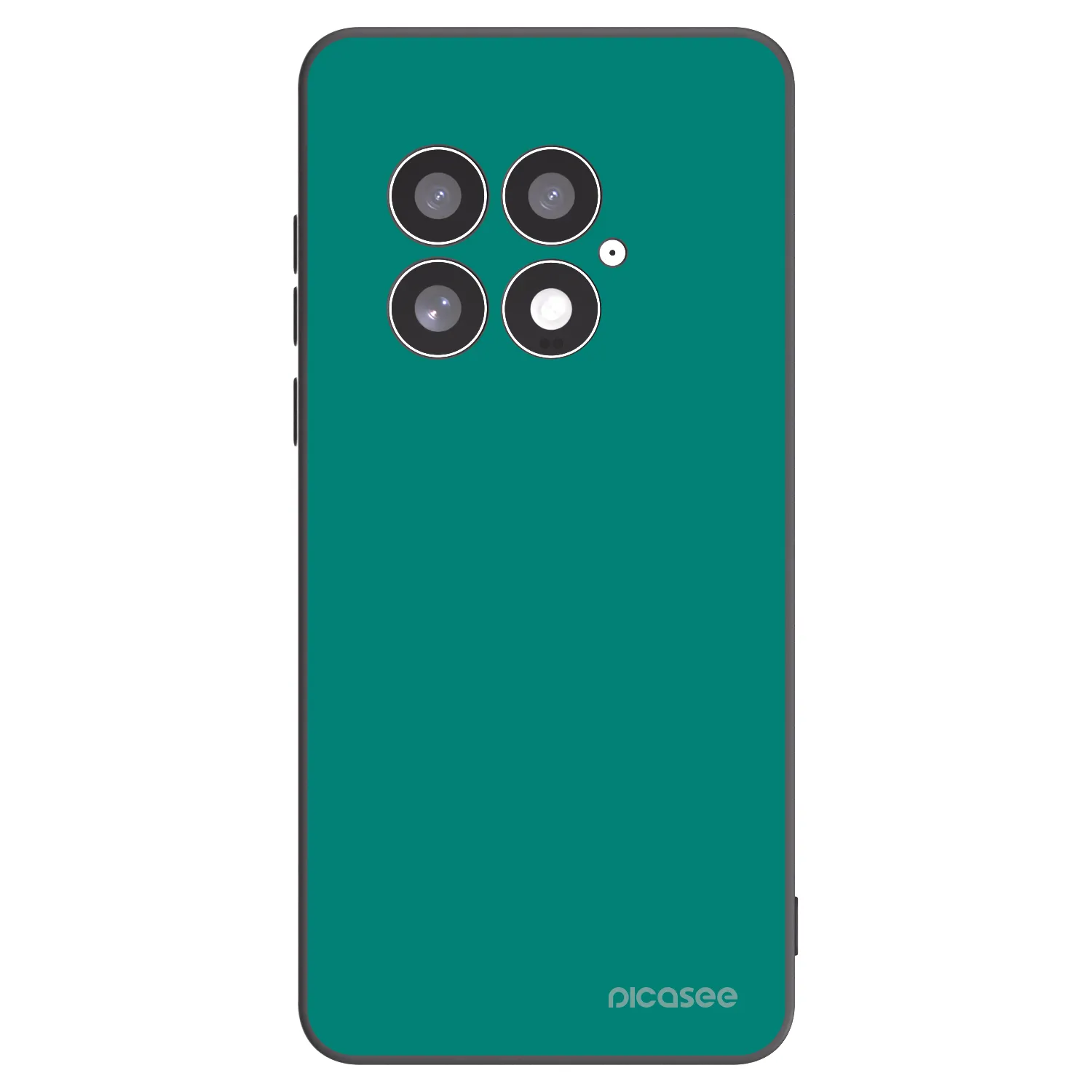 Picasee fekete szilikon tok az alábbi mobiltelefonokra OnePlus 13 5G - Emerald Mist